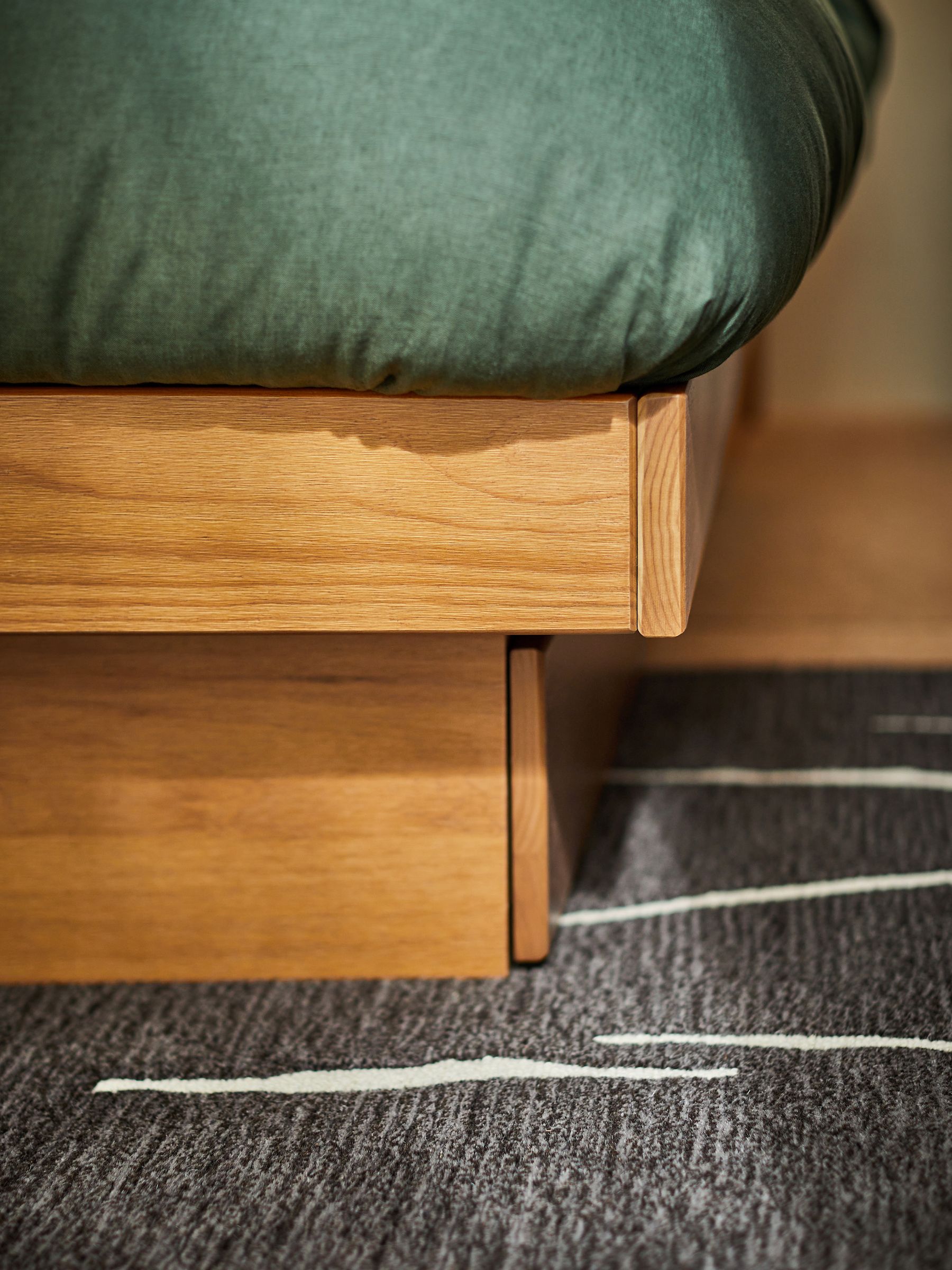 Meiko Storage Bed in Wood - Image 2 of 6
