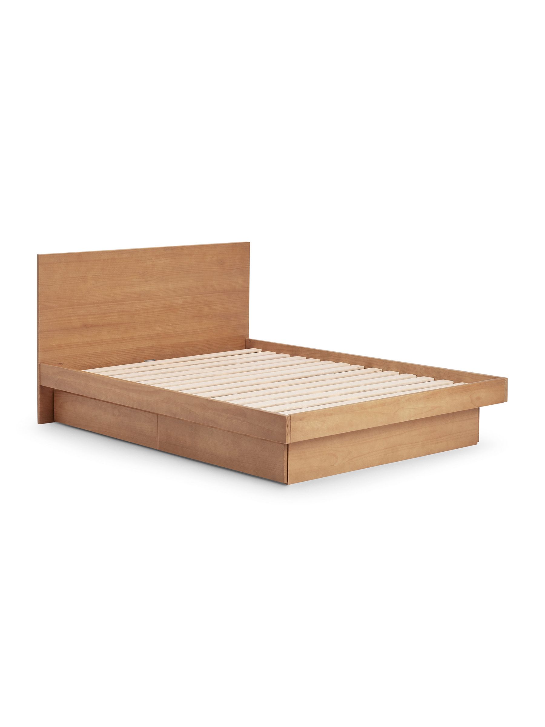 Meiko Storage Bed in Wood - Image 4 of 6