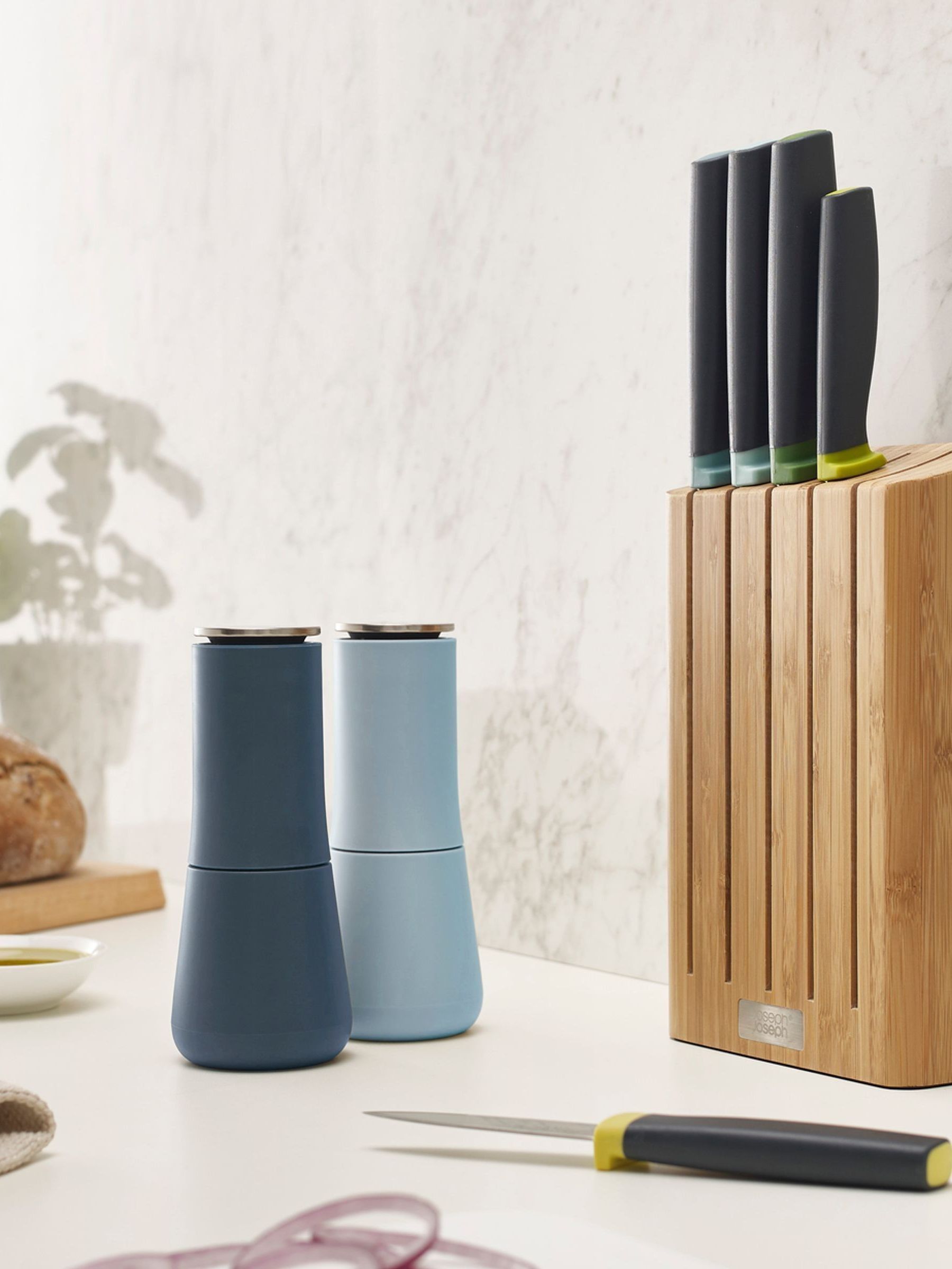 Joseph Joseph Blue Milltop Editions Salt & Pepper Set - Image 3 of 4