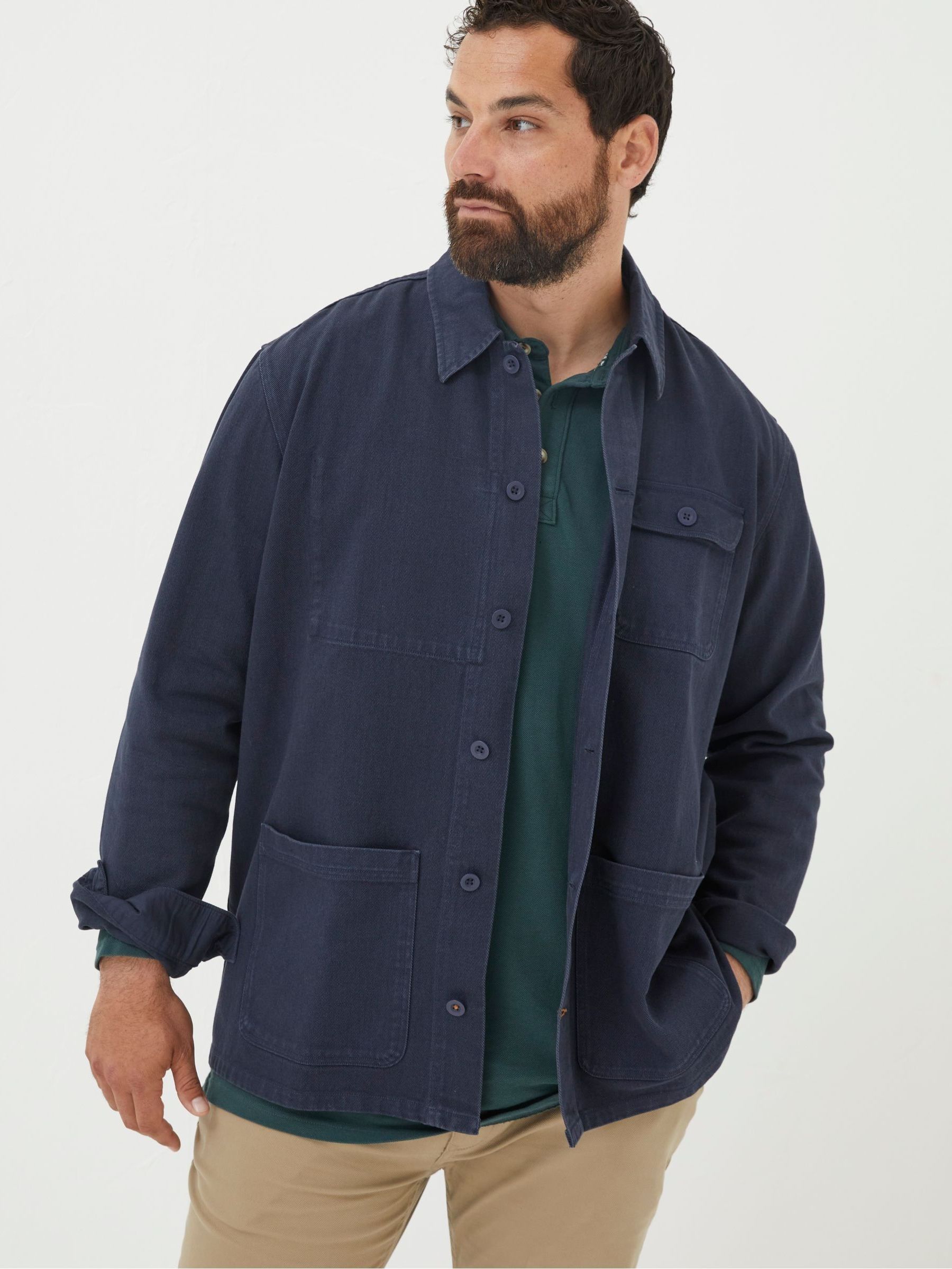 Blue Worker Jacket - Image 3 of 5