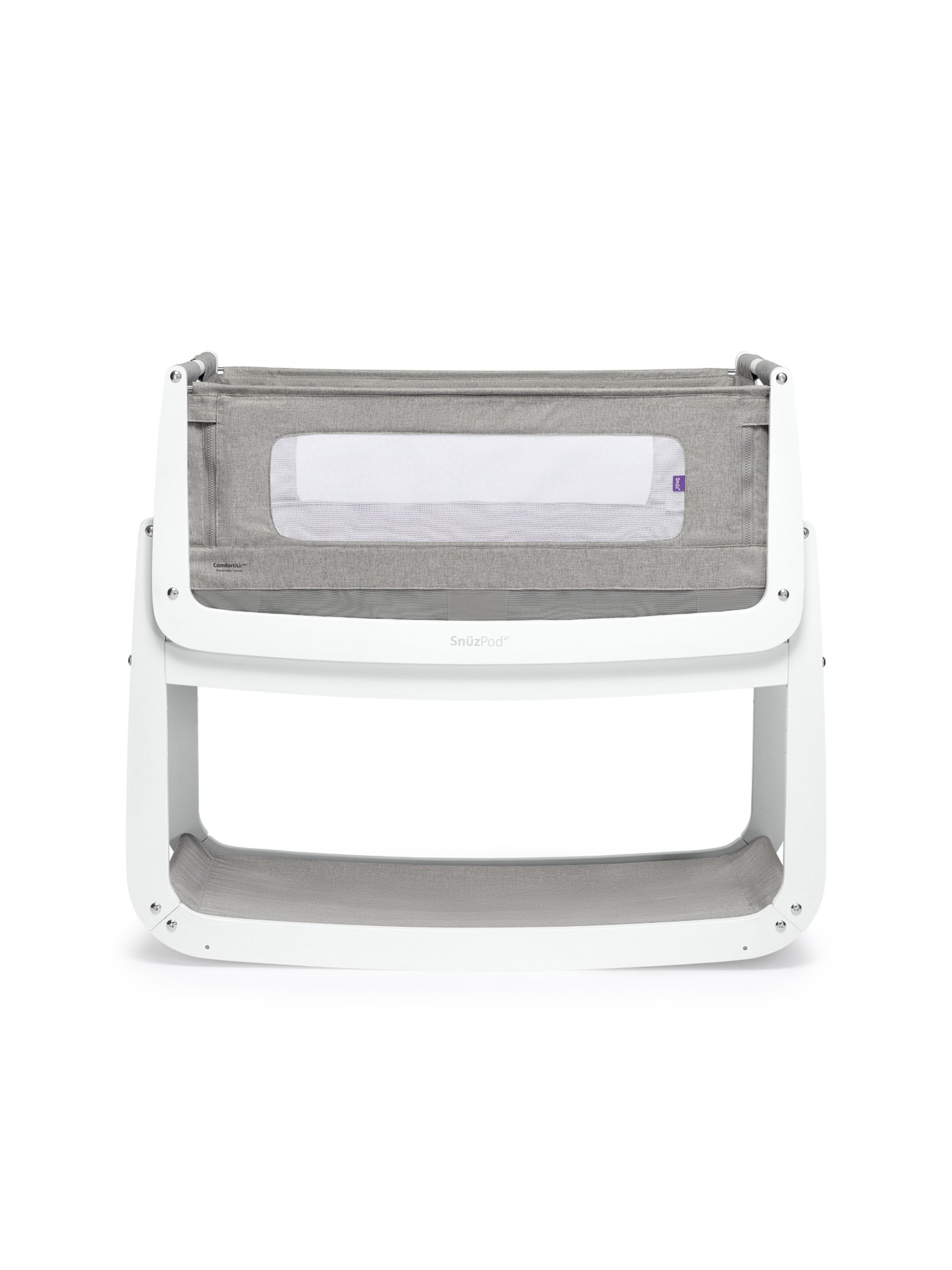 Grey SnuzPod 4 Bedside Crib - Image 5 of 7