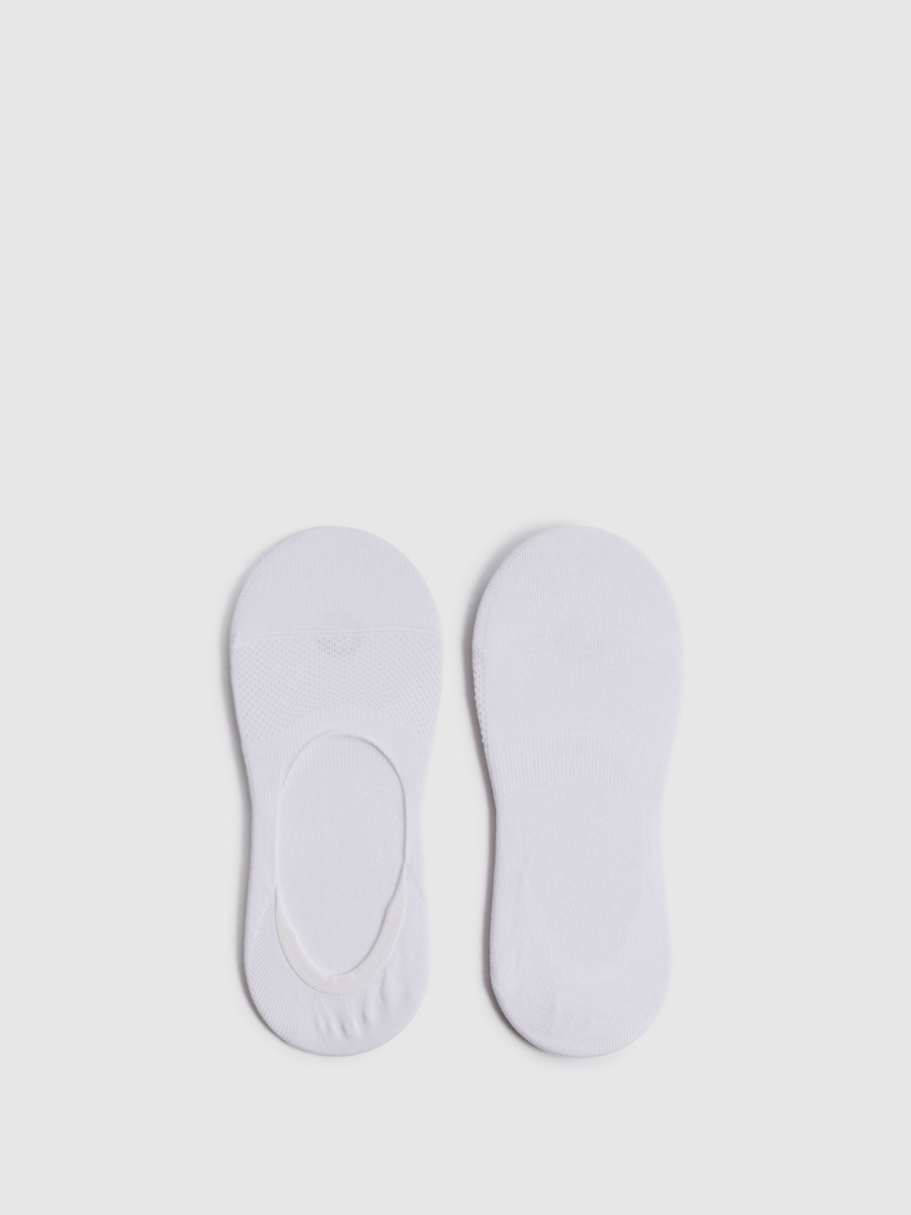 Trainer Socks in White - Image 2 of 2