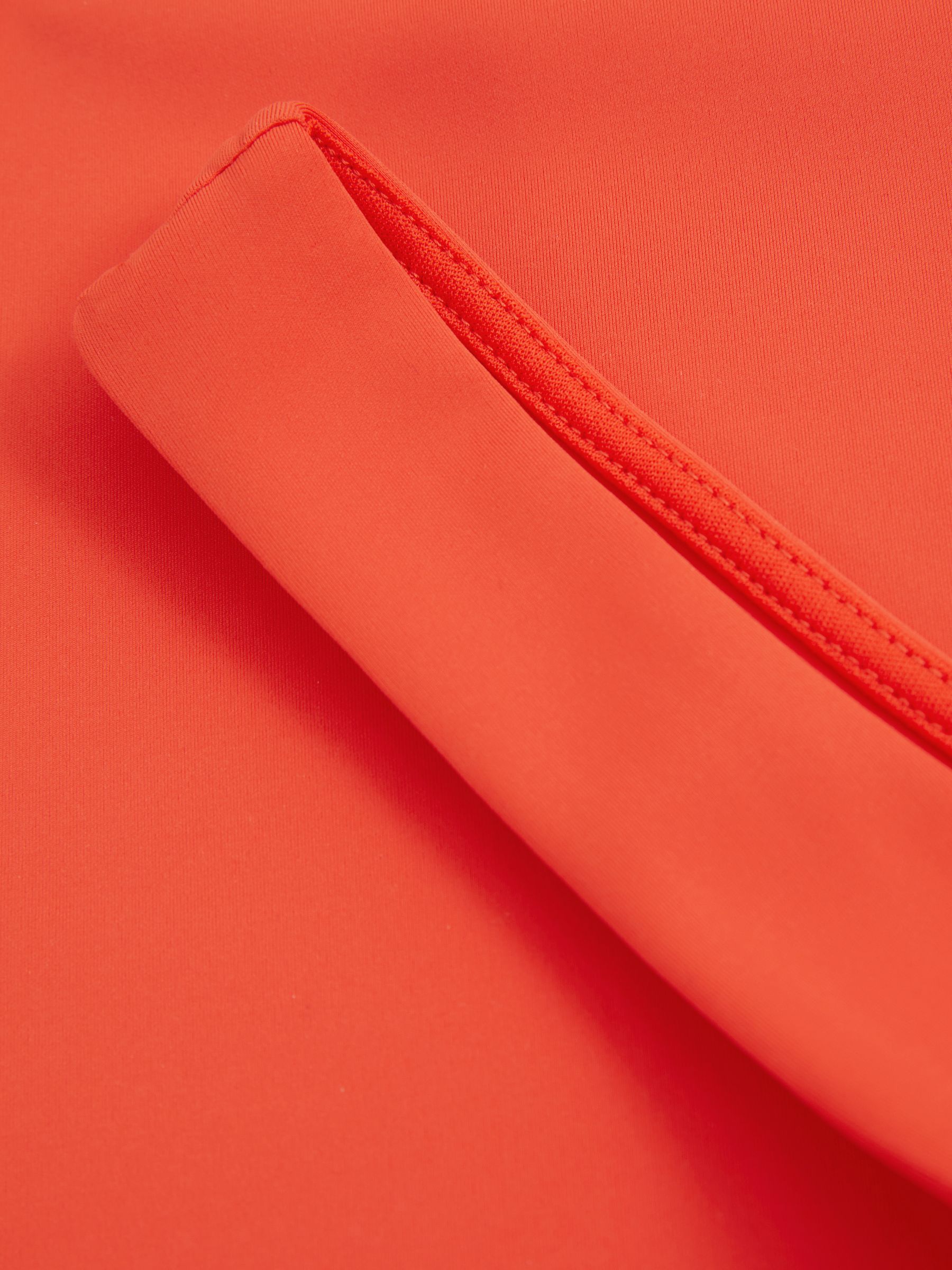 Good American Square Neck Thong Bodysuit in Red - Image 5 of 5