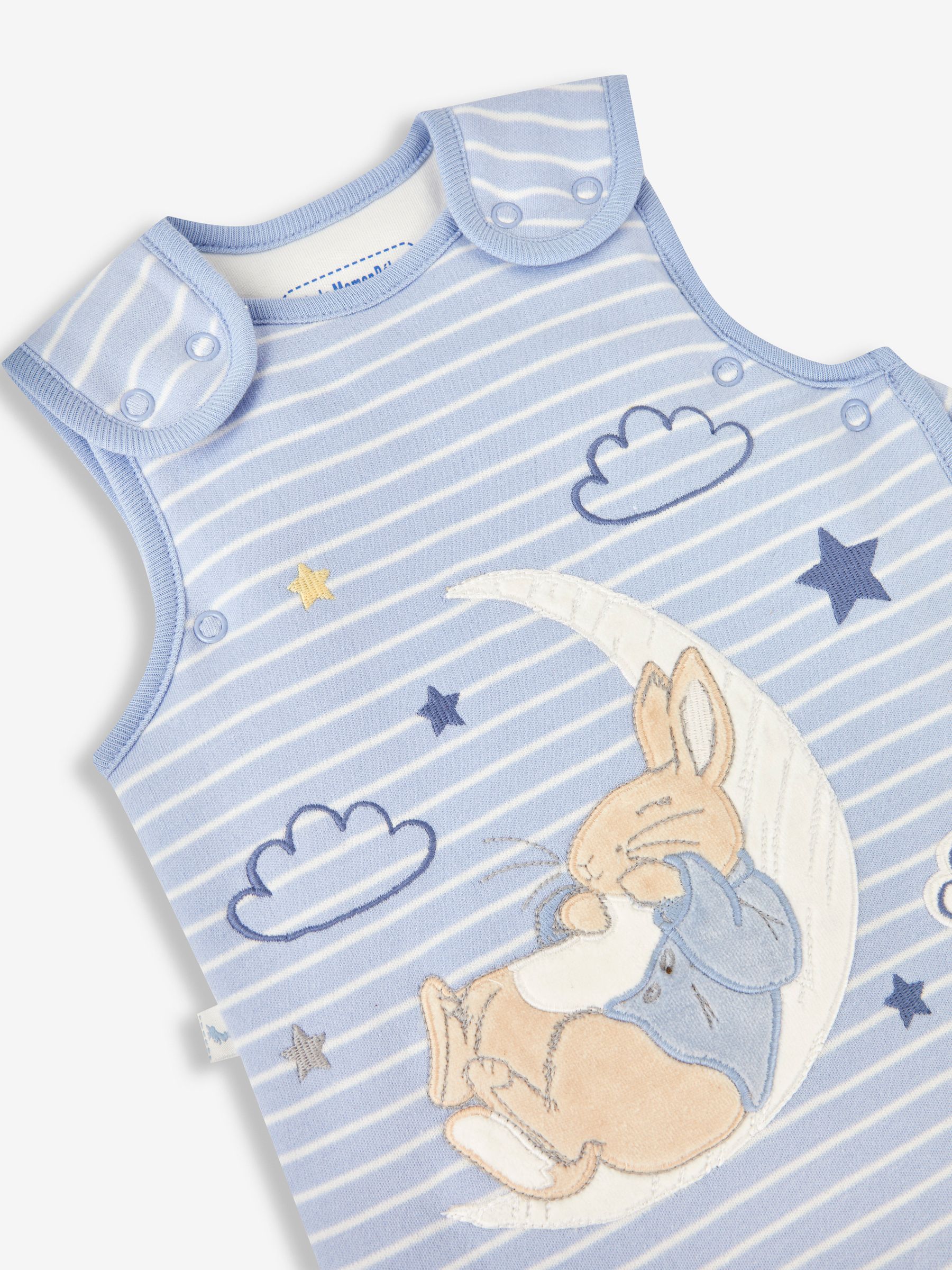 Peter Rabbit Appliqué 2.5 Tog Baby Sleeping Bag - Image 4 of 4 Peter Rabbit Appliqué 2.5 Tog Baby Sleeping Bag - Image 4 of 4