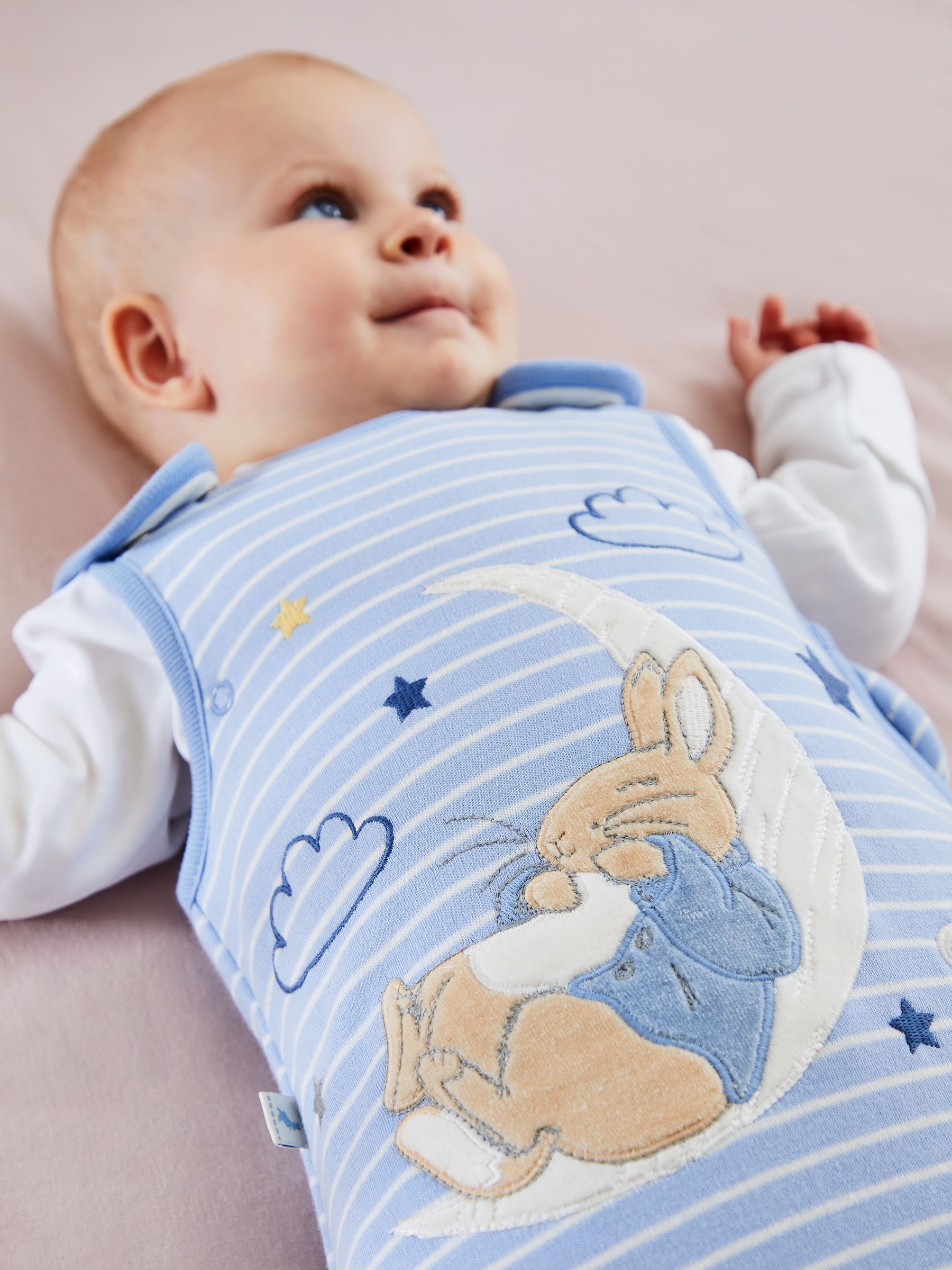 Peter Rabbit Appliqué 2.5 Tog Baby Sleeping Bag - Image 6 of 8