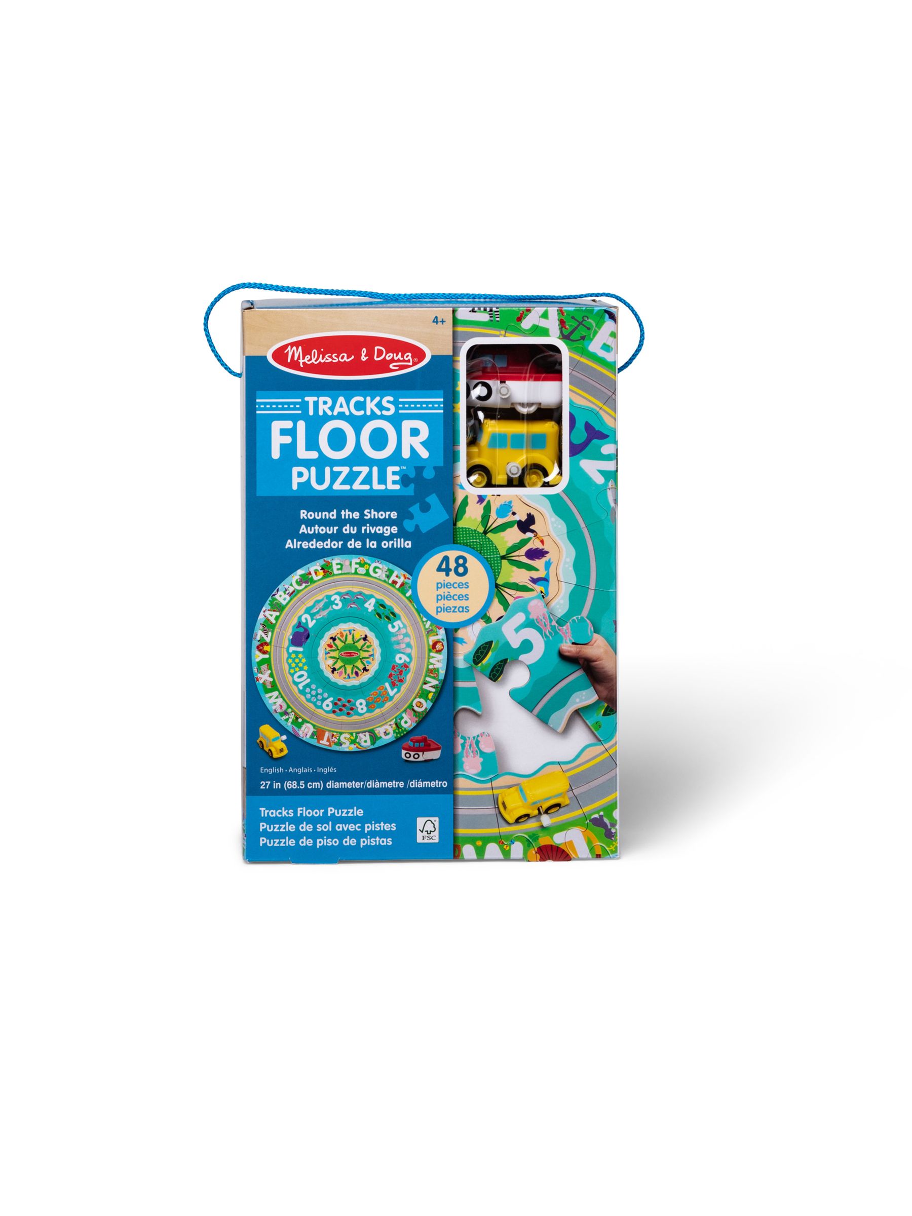 Melissa & Doug Round the Shore Floor Puzzle Play Set - Image 3 of 9