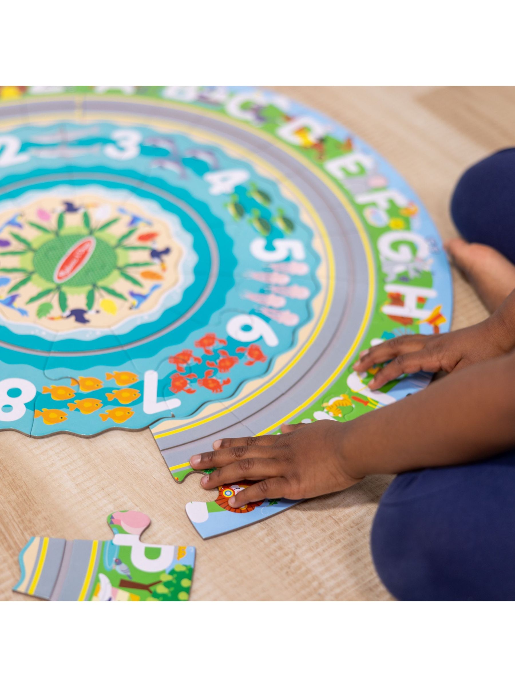 Melissa & Doug Round the Shore Floor Puzzle Play Set - Image 6 of 9