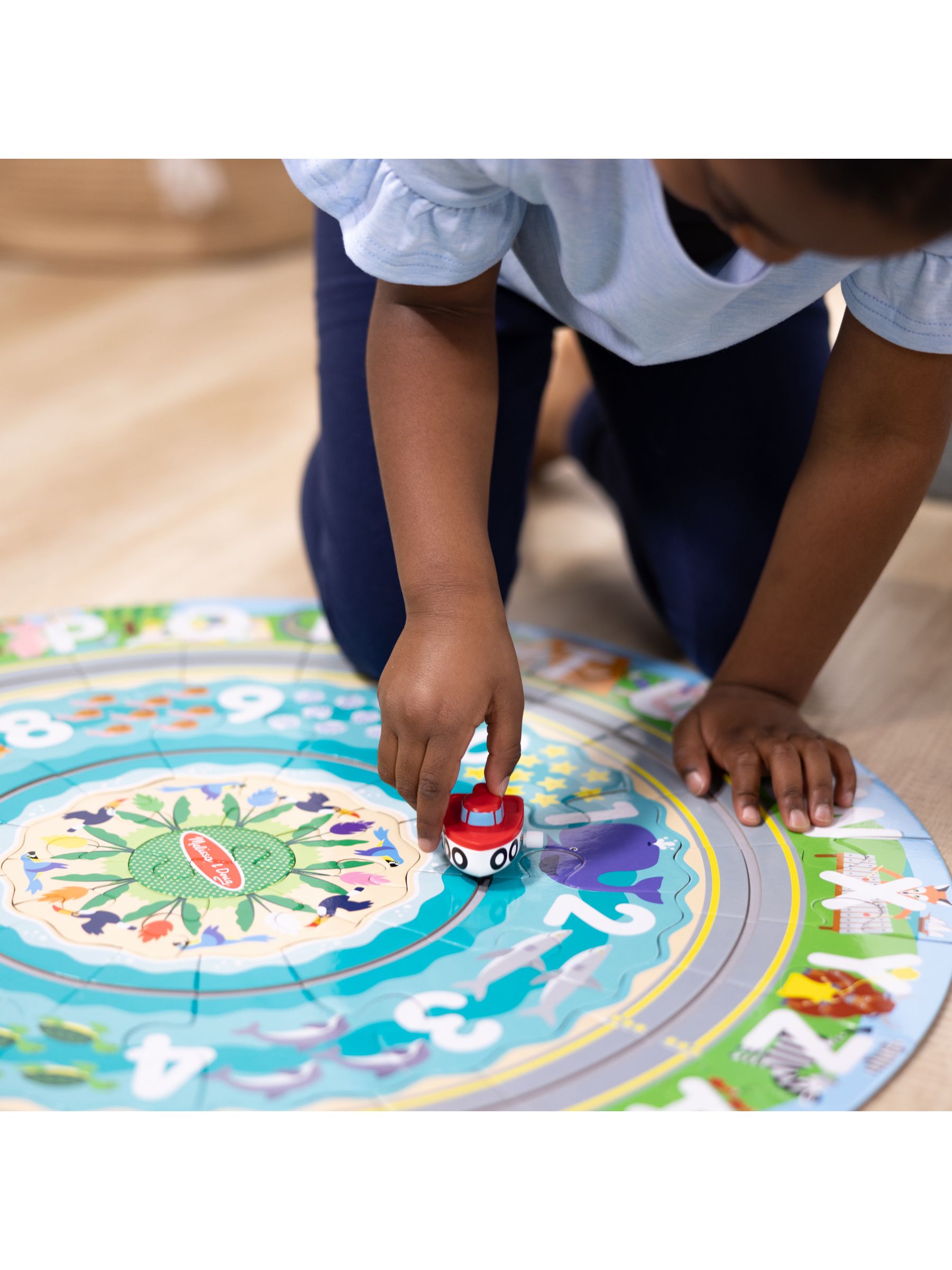 Melissa & Doug Round the Shore Floor Puzzle Play Set - Image 7 of 9