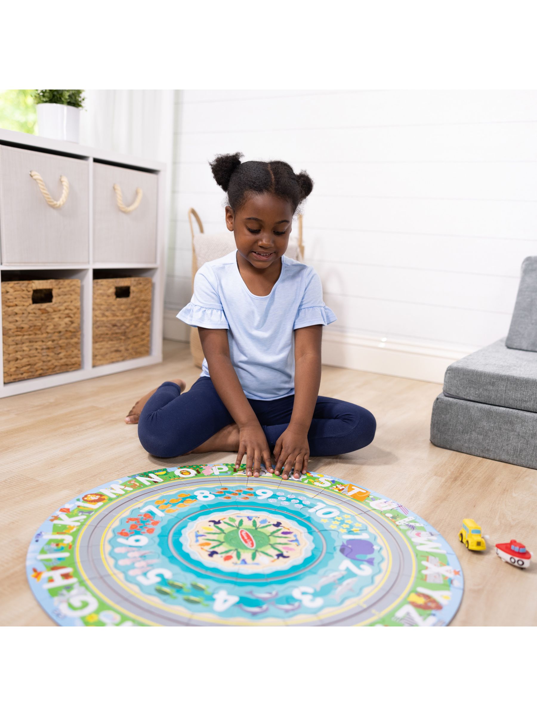 Melissa & Doug Round the Shore Floor Puzzle Play Set - Image 8 of 9