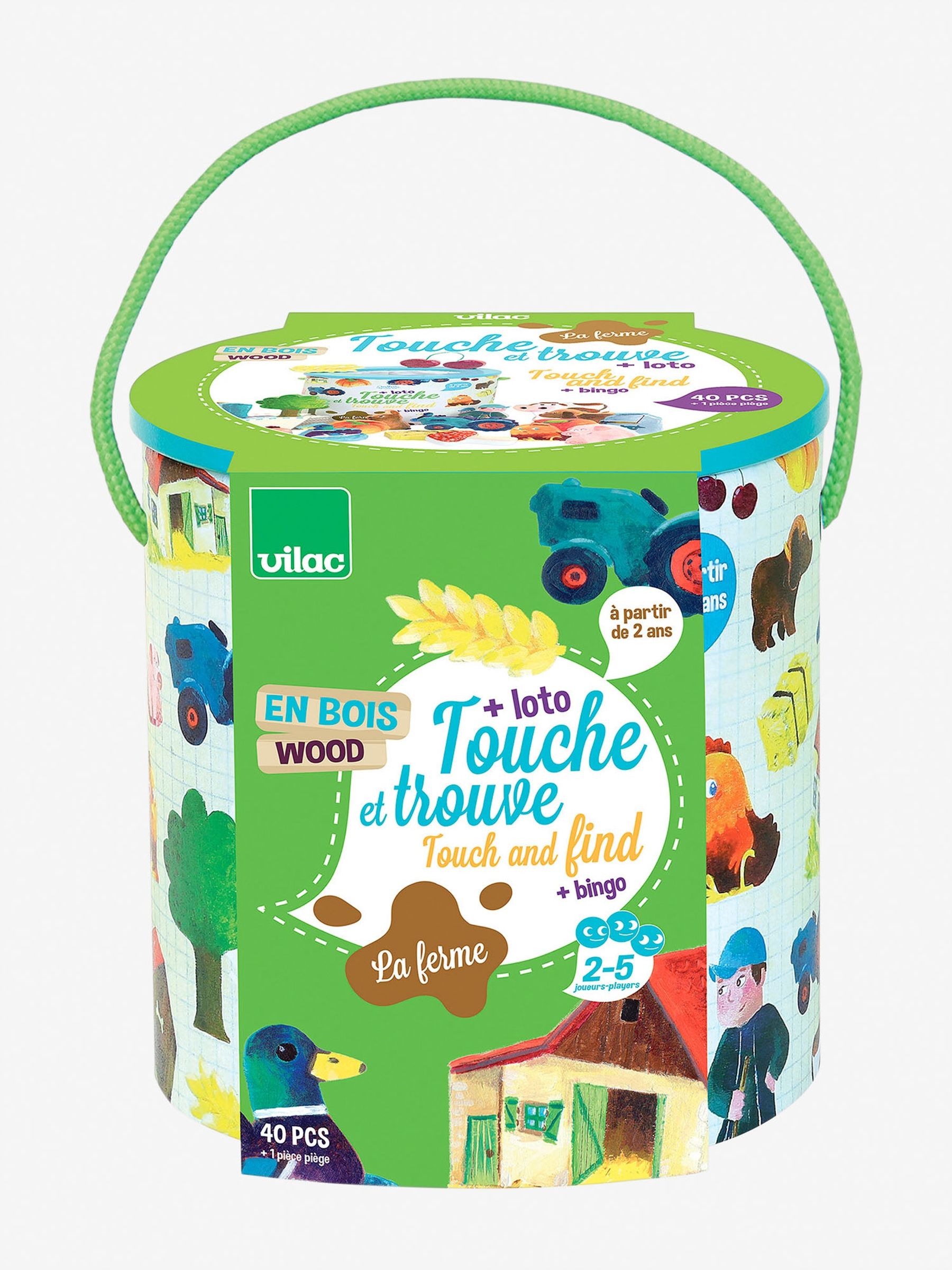 Vilac Feel and Find Farm Game - Image 2 of 4