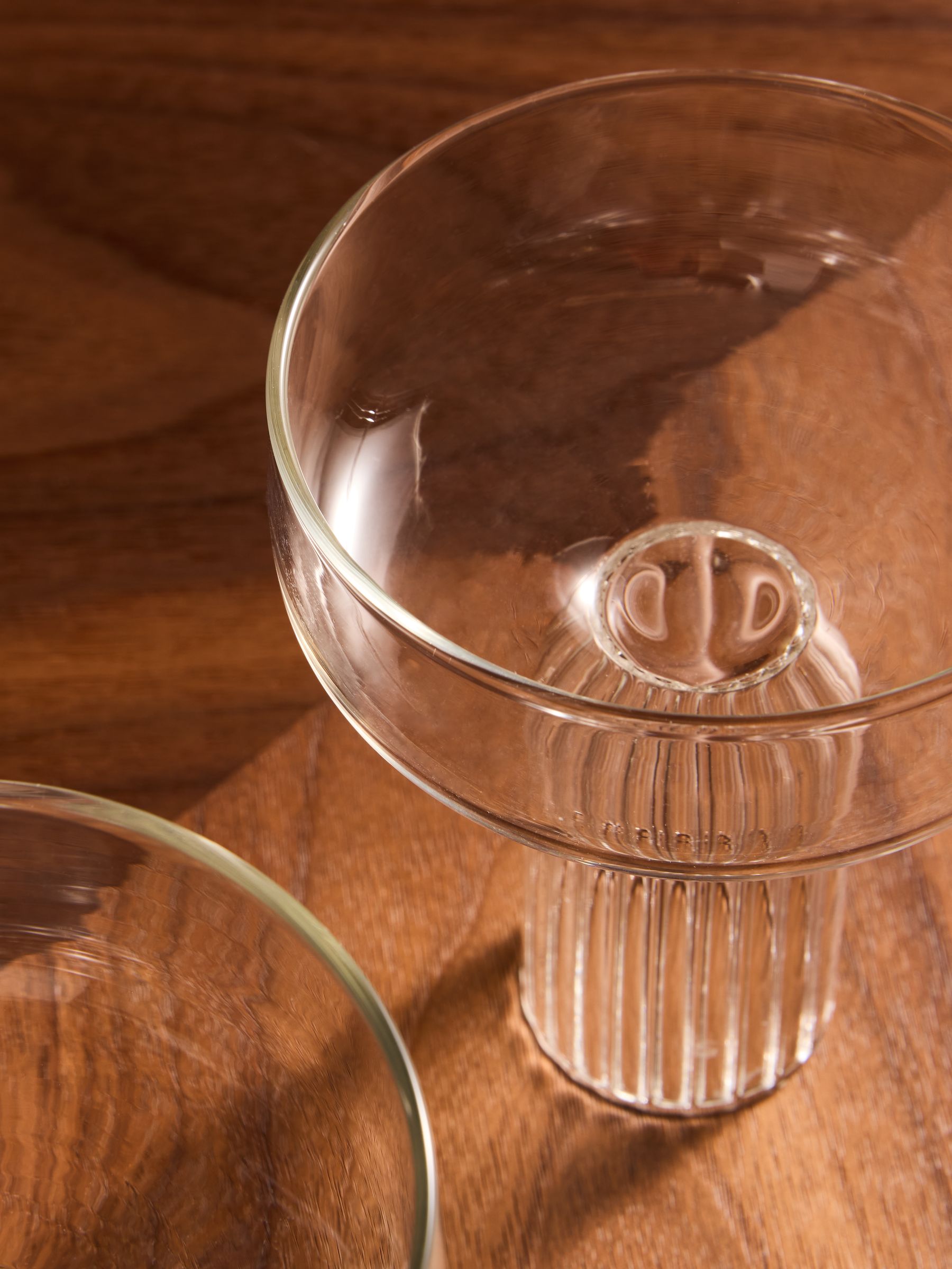 Set of 4 Edith Champagne Flutes in Clear - Image 3 of 3