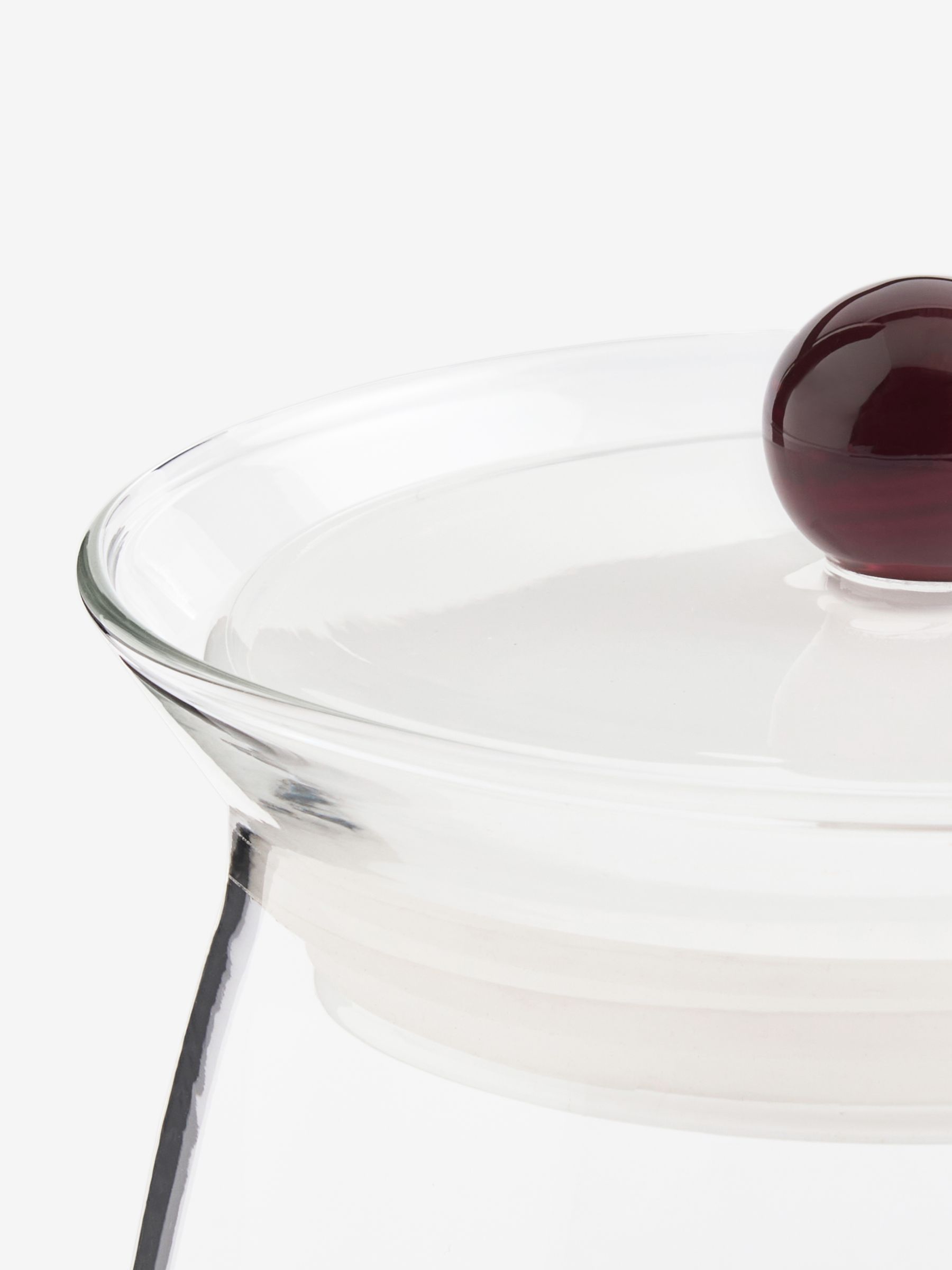 Lai Small Glass Storage Jar in Clear - Image 7 of 8