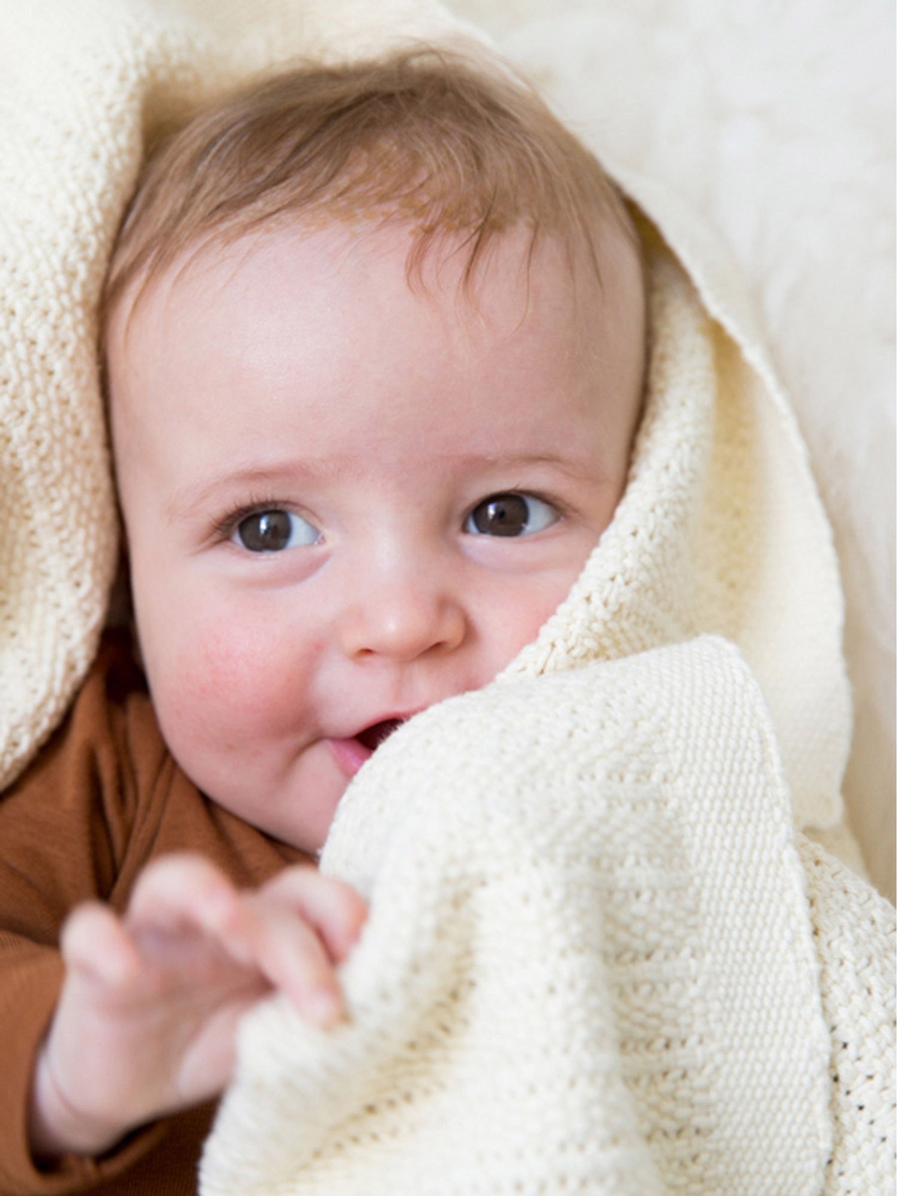 Cream Hippychick Cellular Blanket - Image 2 of 4