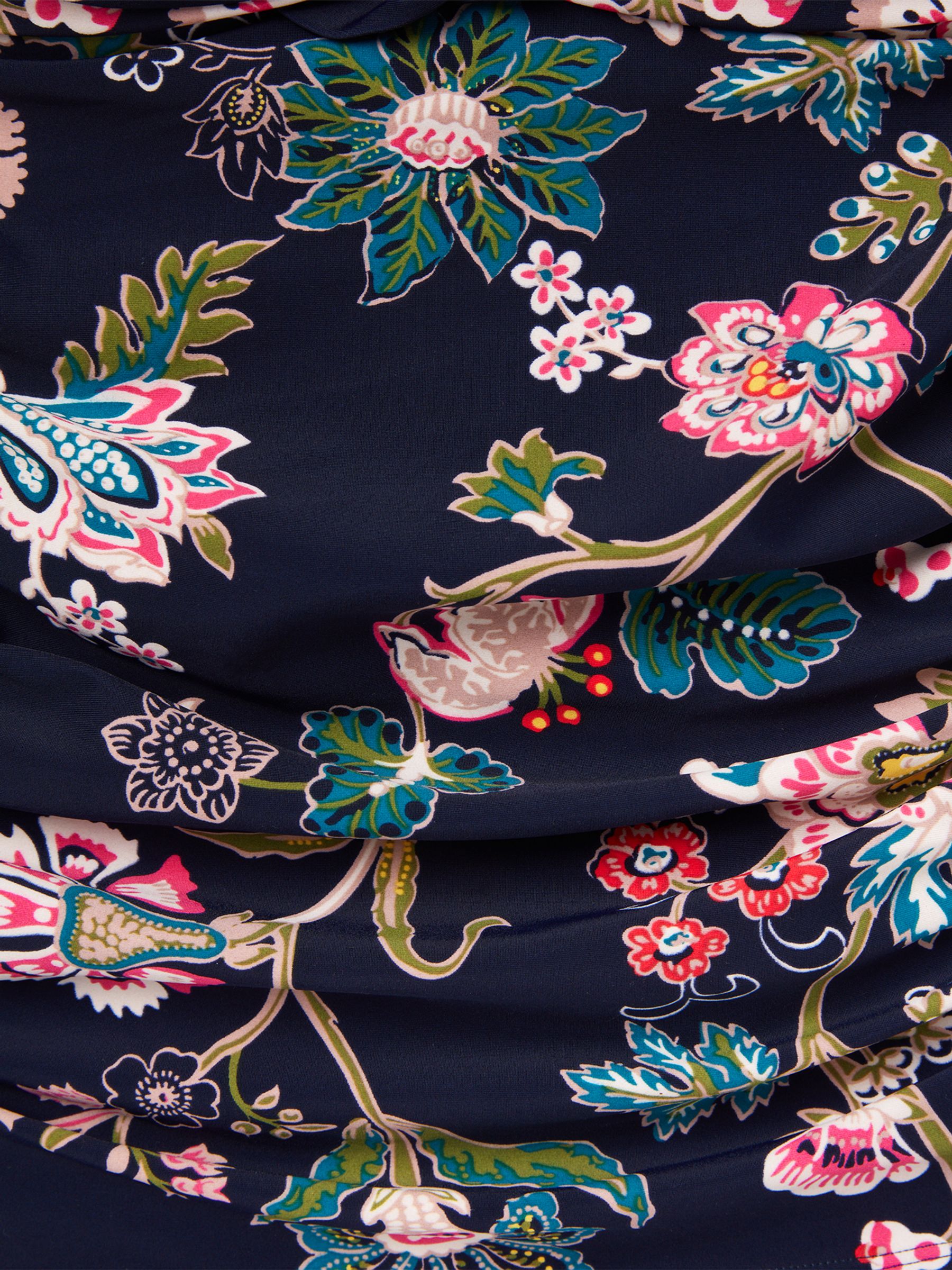 Jasmine Navy Floral Tankini Top - Image 3 of 3