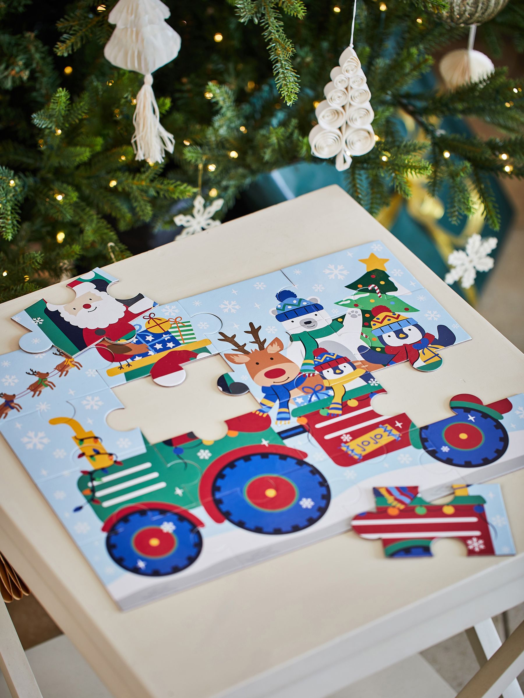 Christmas Jigsaw Puzzle Set of 2 - Image 3 of 6