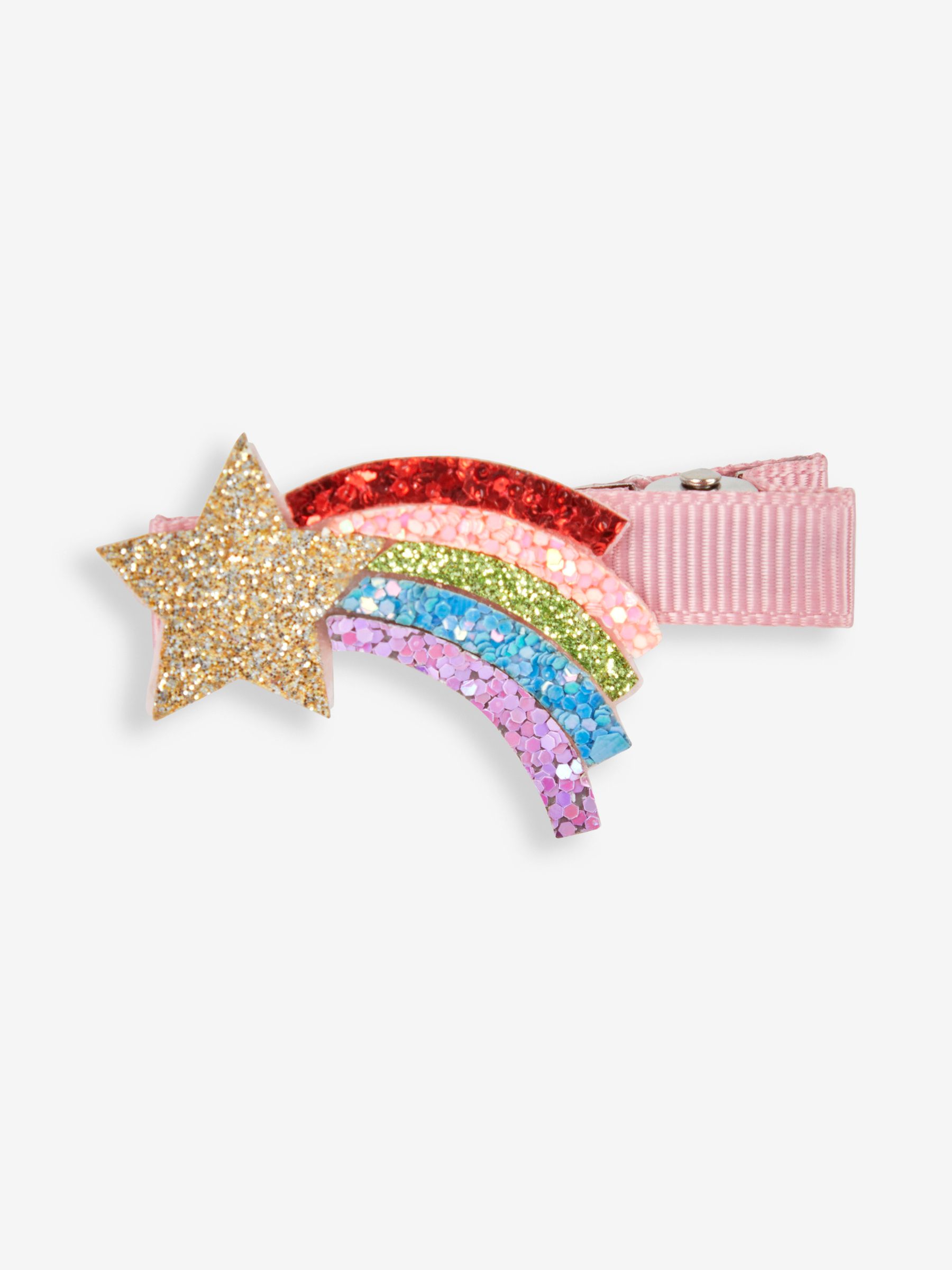 Party Glitter Clip in Pink - Image 2 of 3