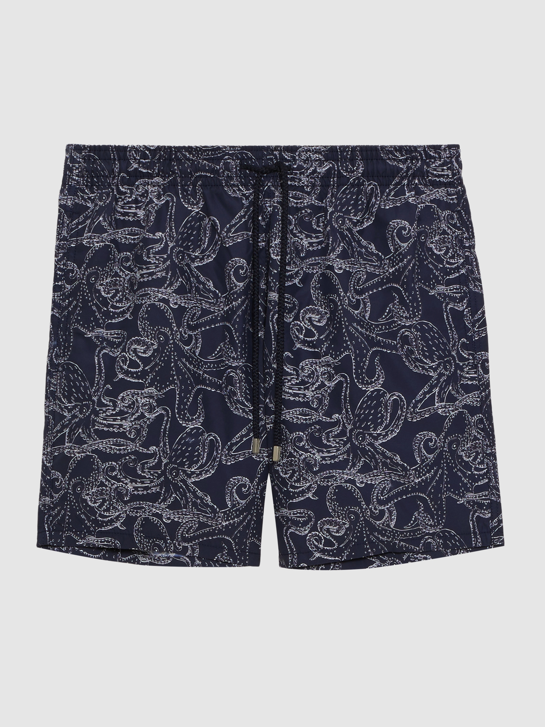 Vilebrequin Octopus Print Swim Shorts in Navy Print - Image 2 of 6