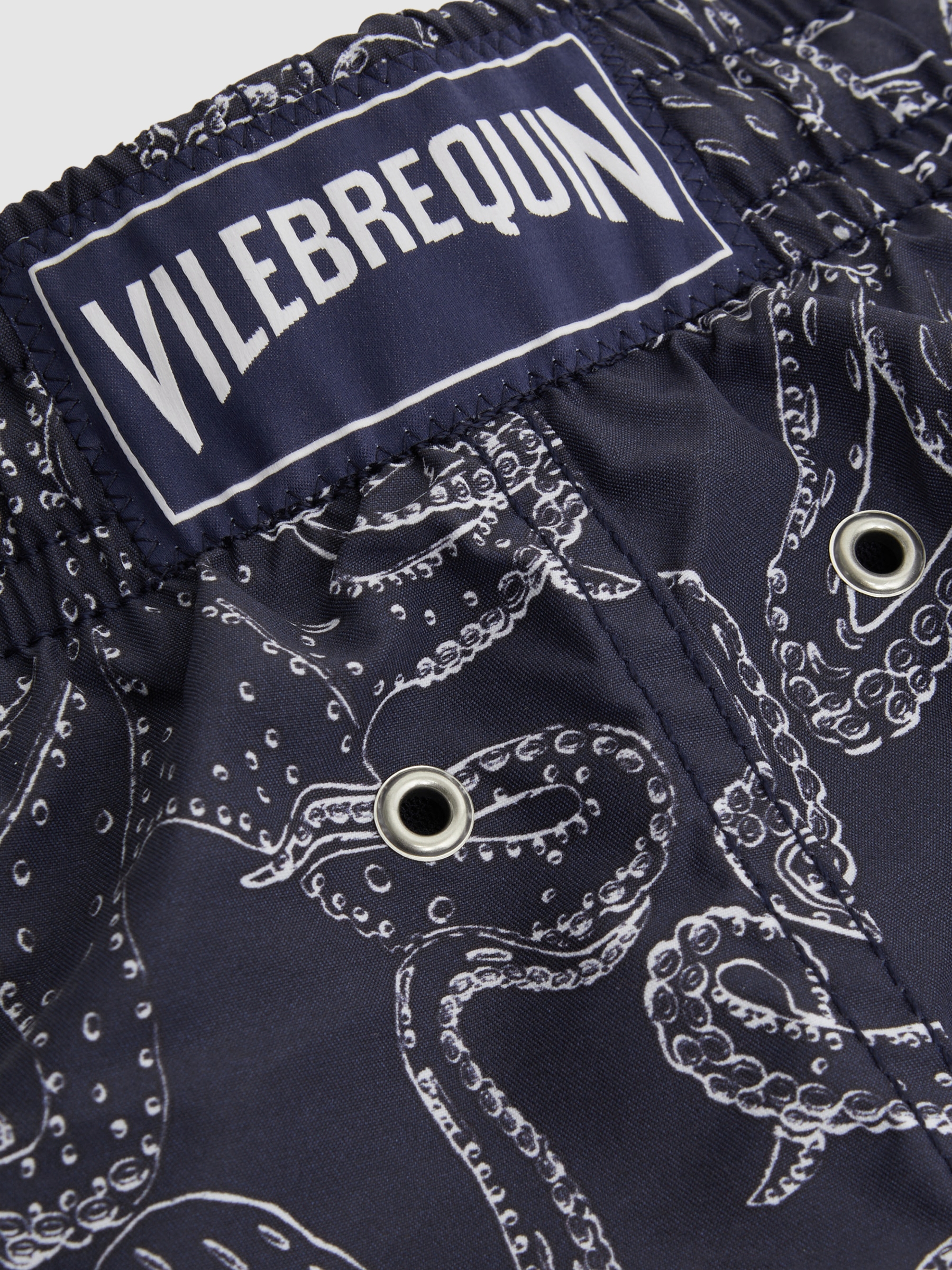 Vilebrequin Octopus Print Swim Shorts in Navy Print - Image 6 of 6