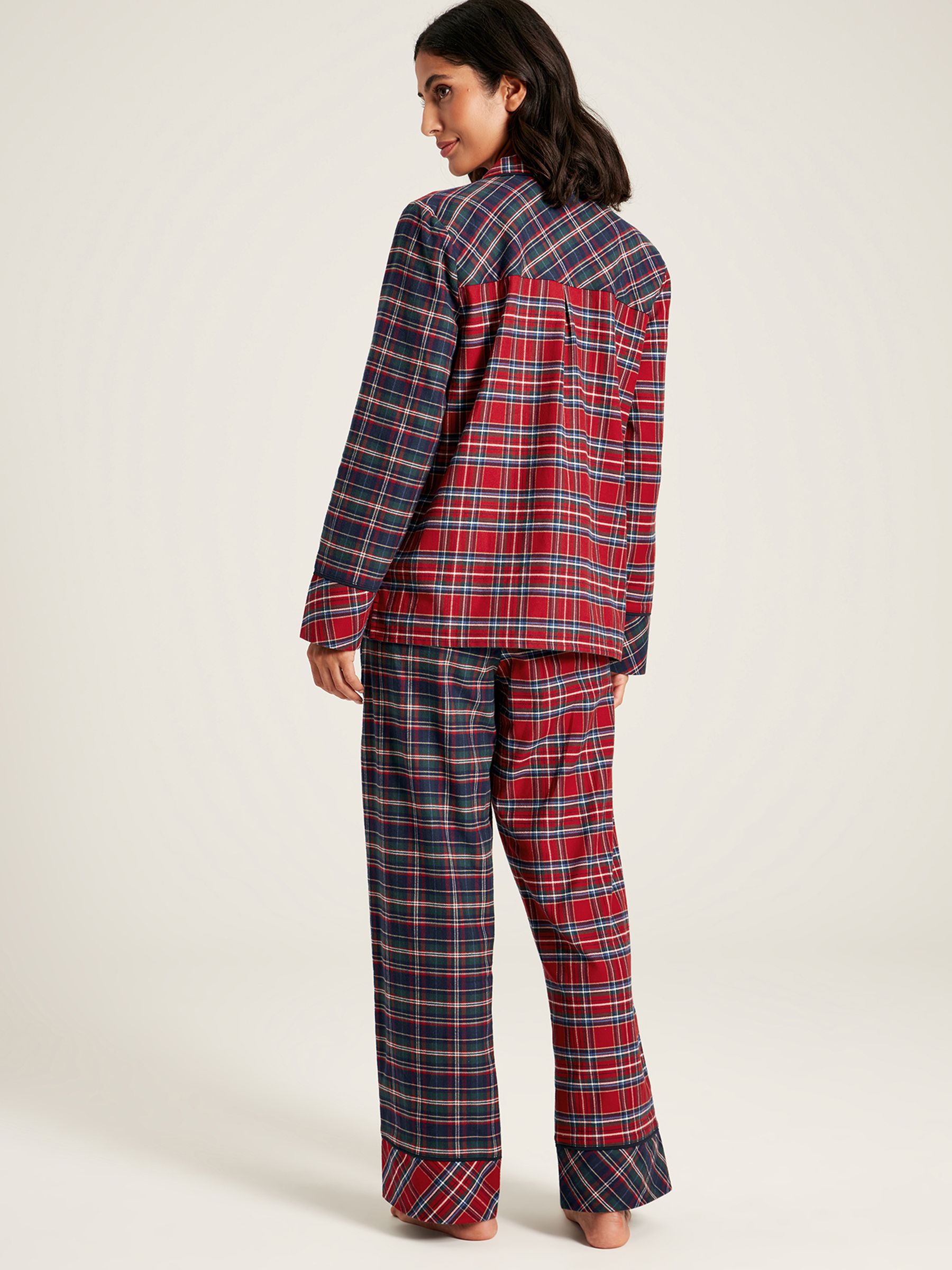 Goodnight Red Check Christmas Pyjamas - Image 2 of 8