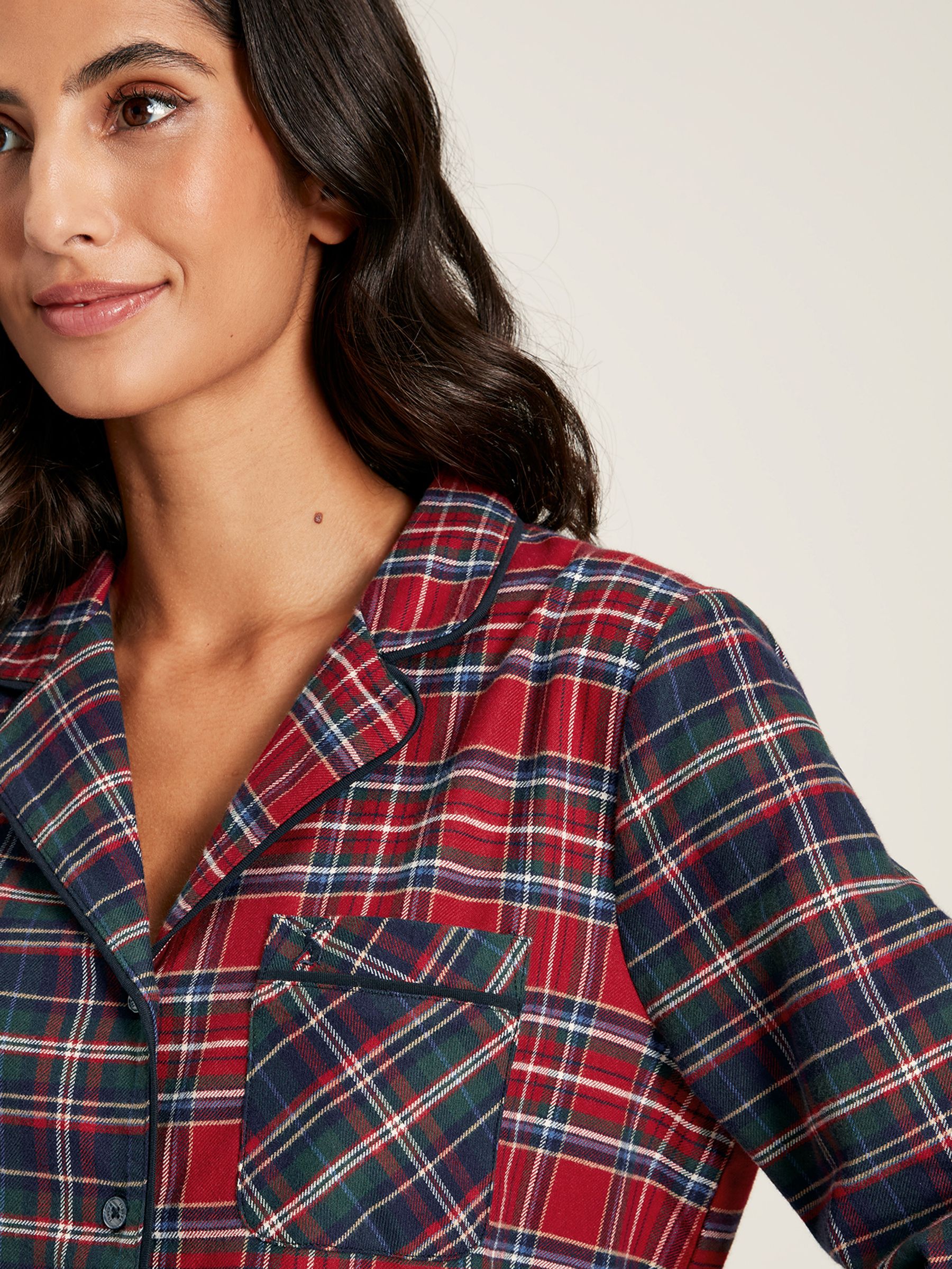 Goodnight Red Check Christmas Pyjamas - Image 6 of 8