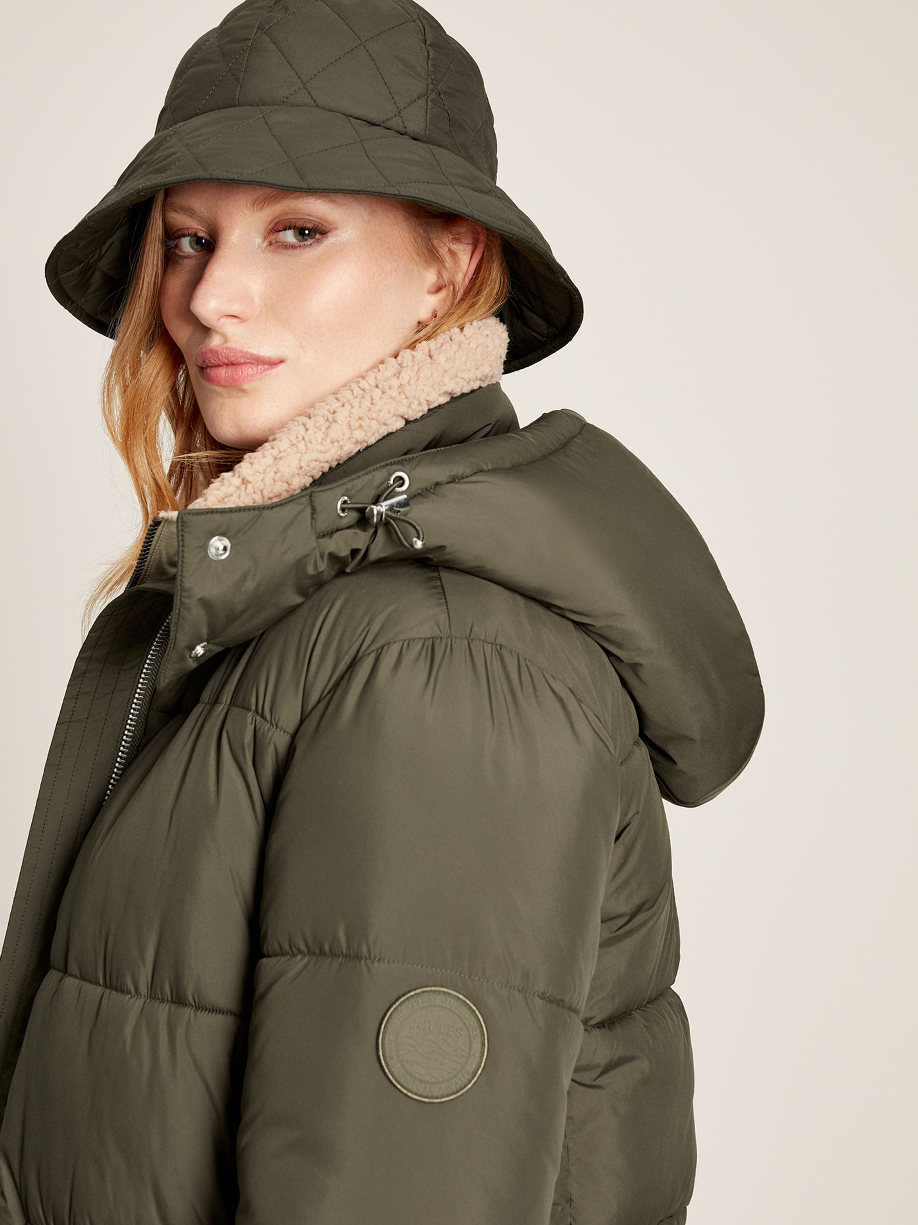 Holsworth Dark Green Showerproof Padded Coat - Image 2 of 8