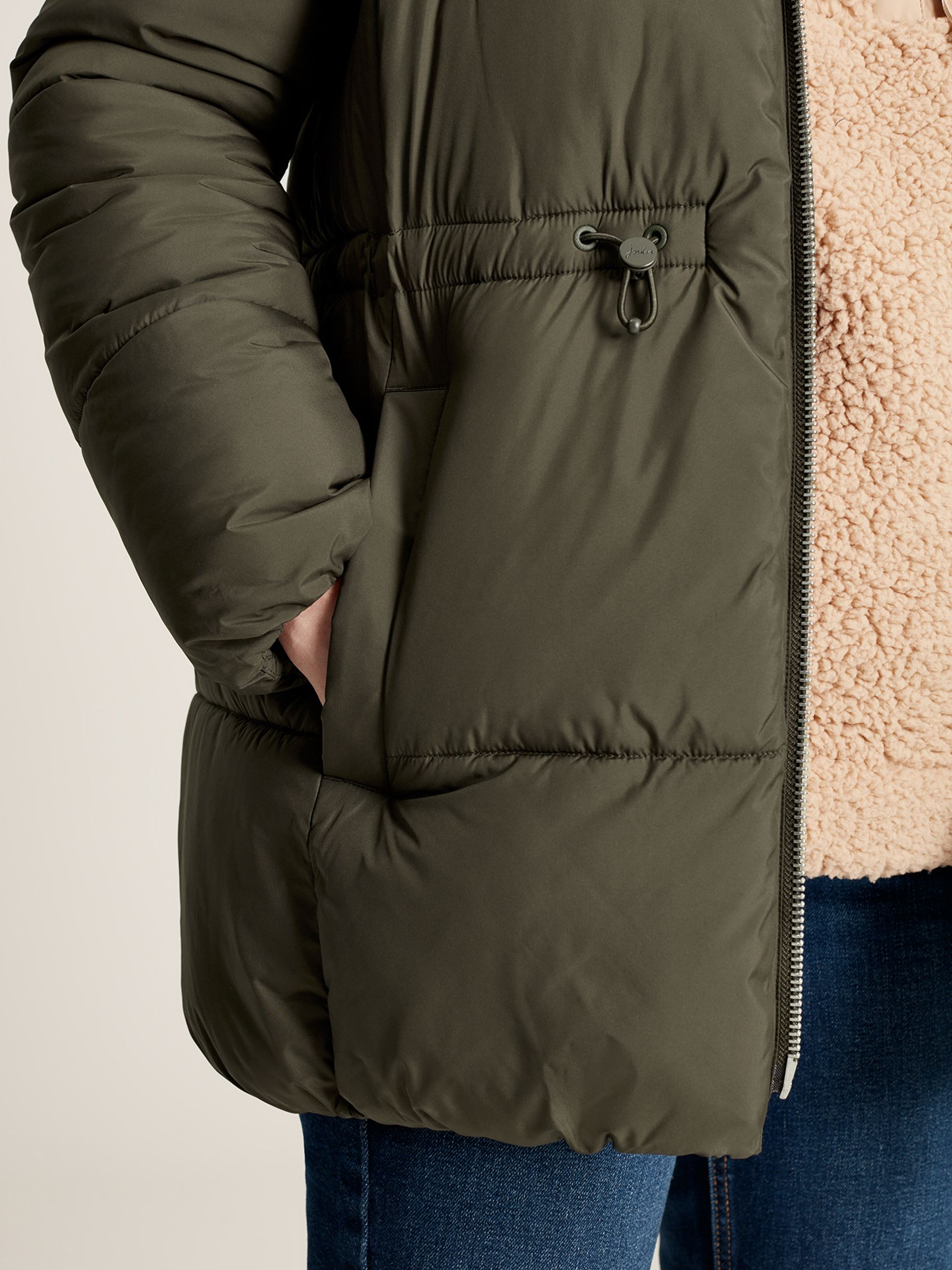 Holsworth Dark Green Showerproof Padded Coat - Image 3 of 8