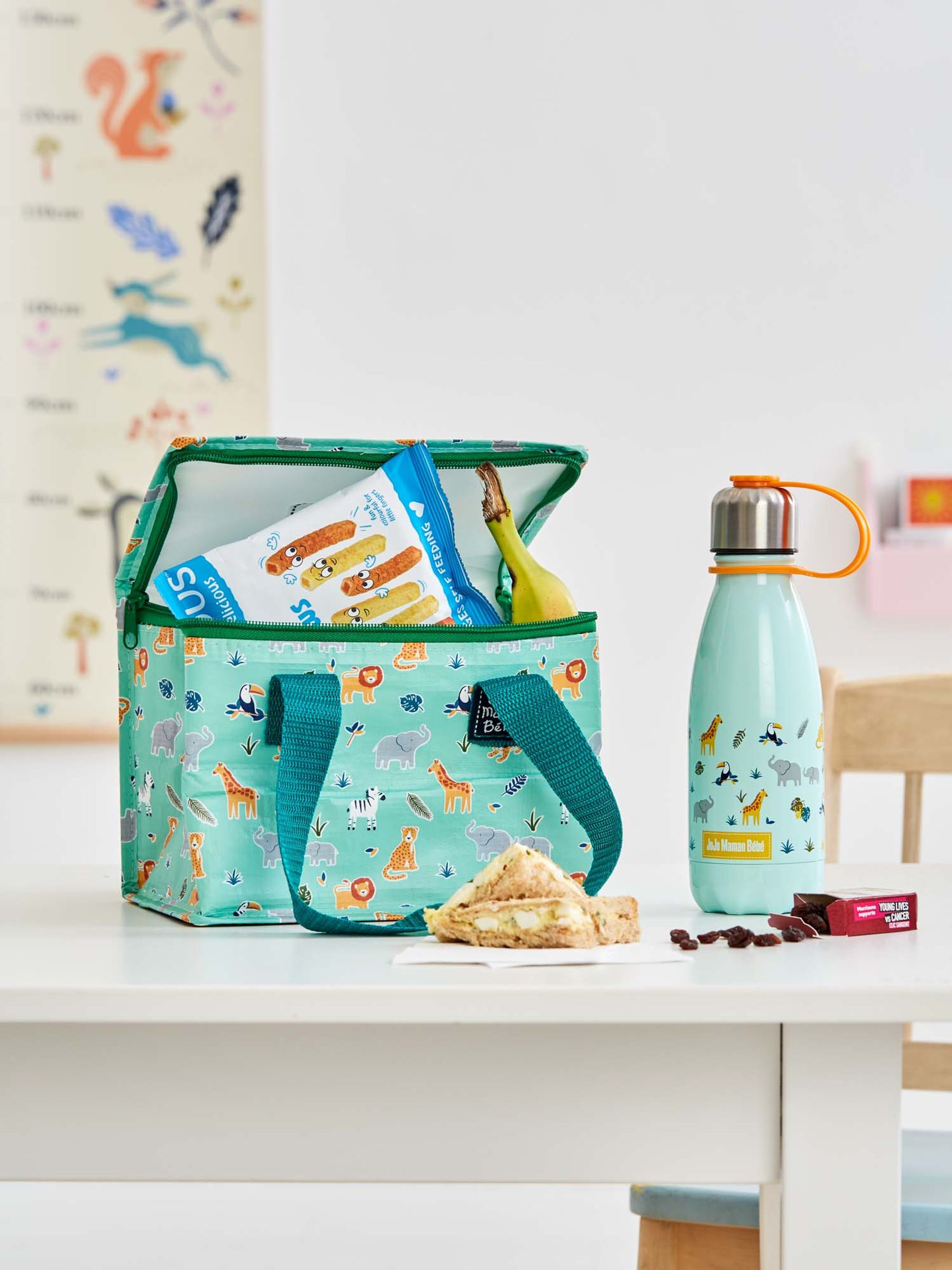 Blue Safari Insulated Food & Bottle Bag - Image 4 of 4