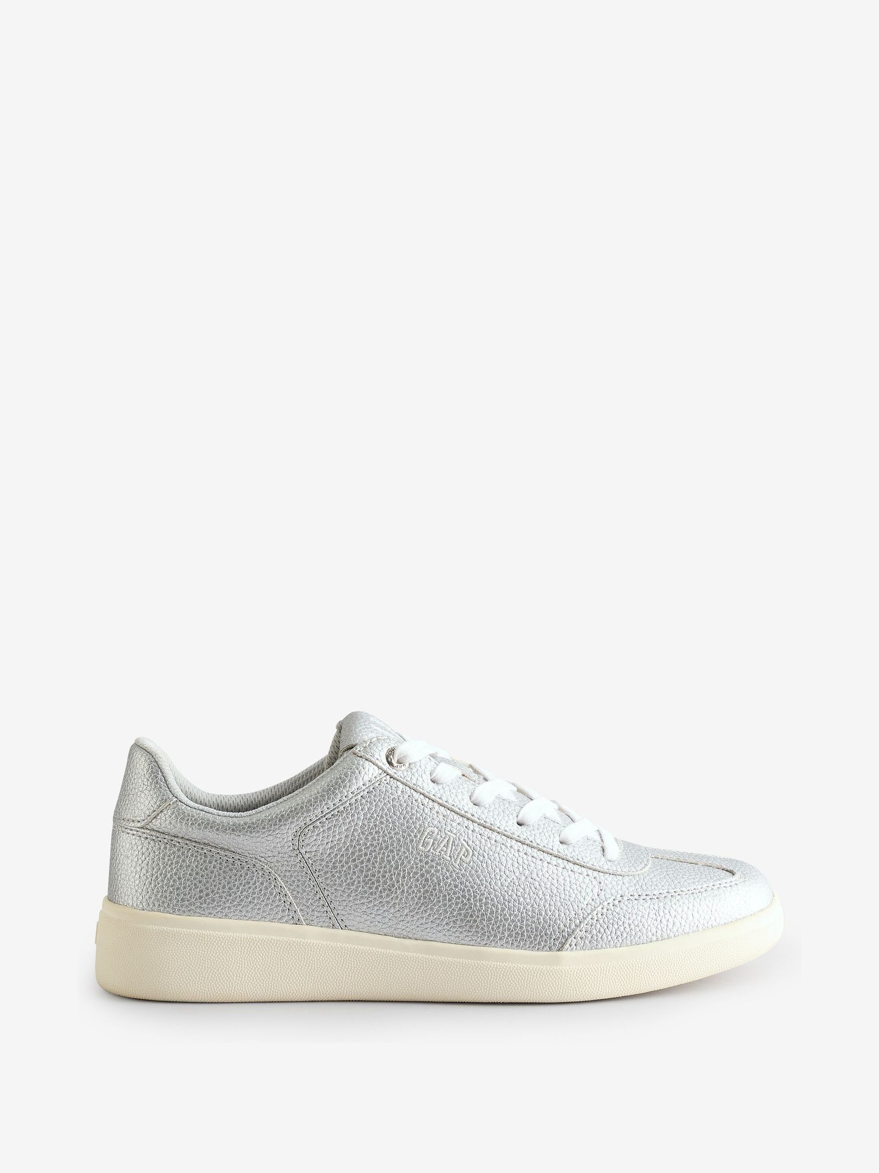 Silver Seattle Low Top Trainers - Image 1 of 5
