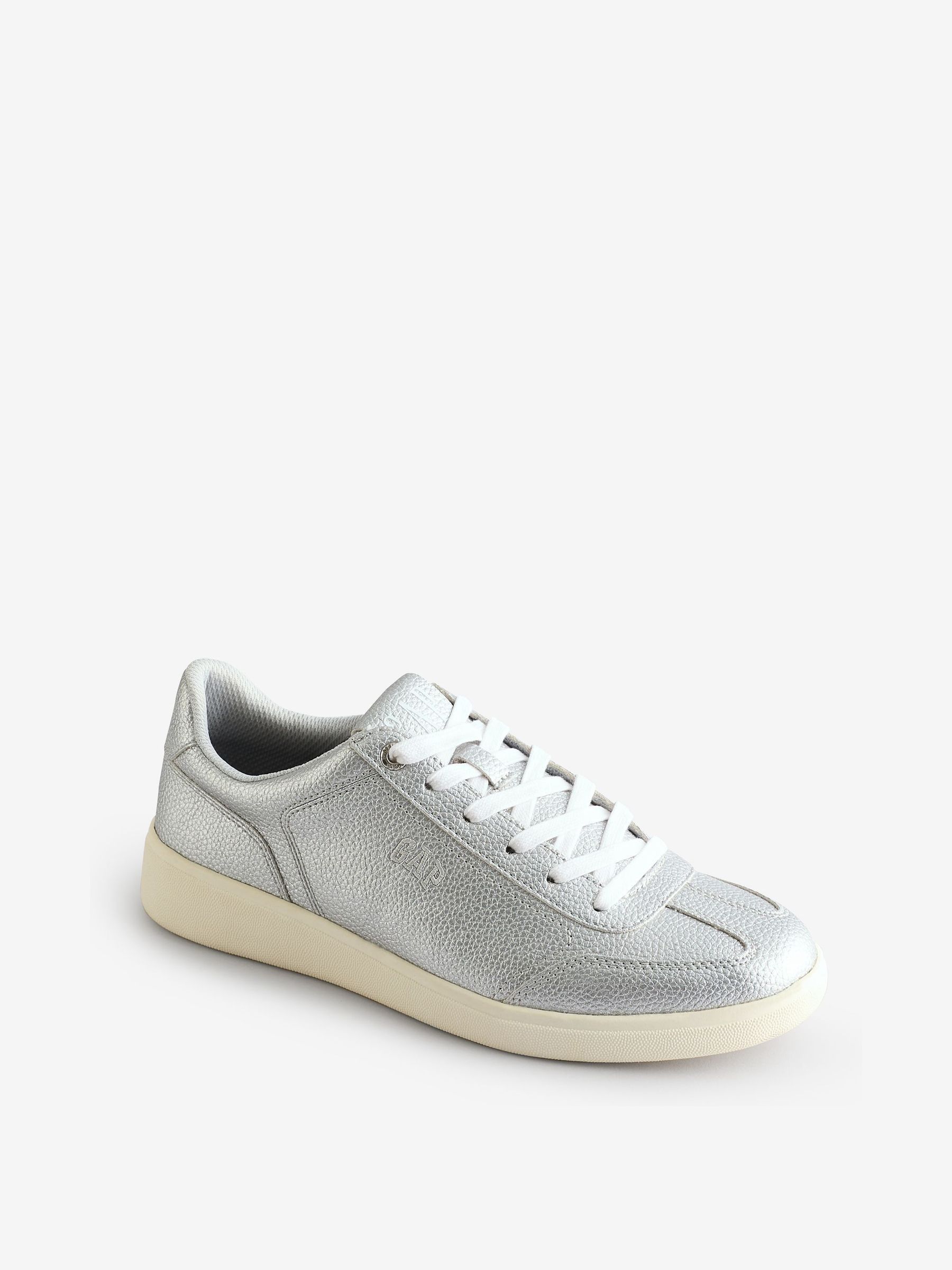 Silver Seattle Low Top Trainers - Image 2 of 5