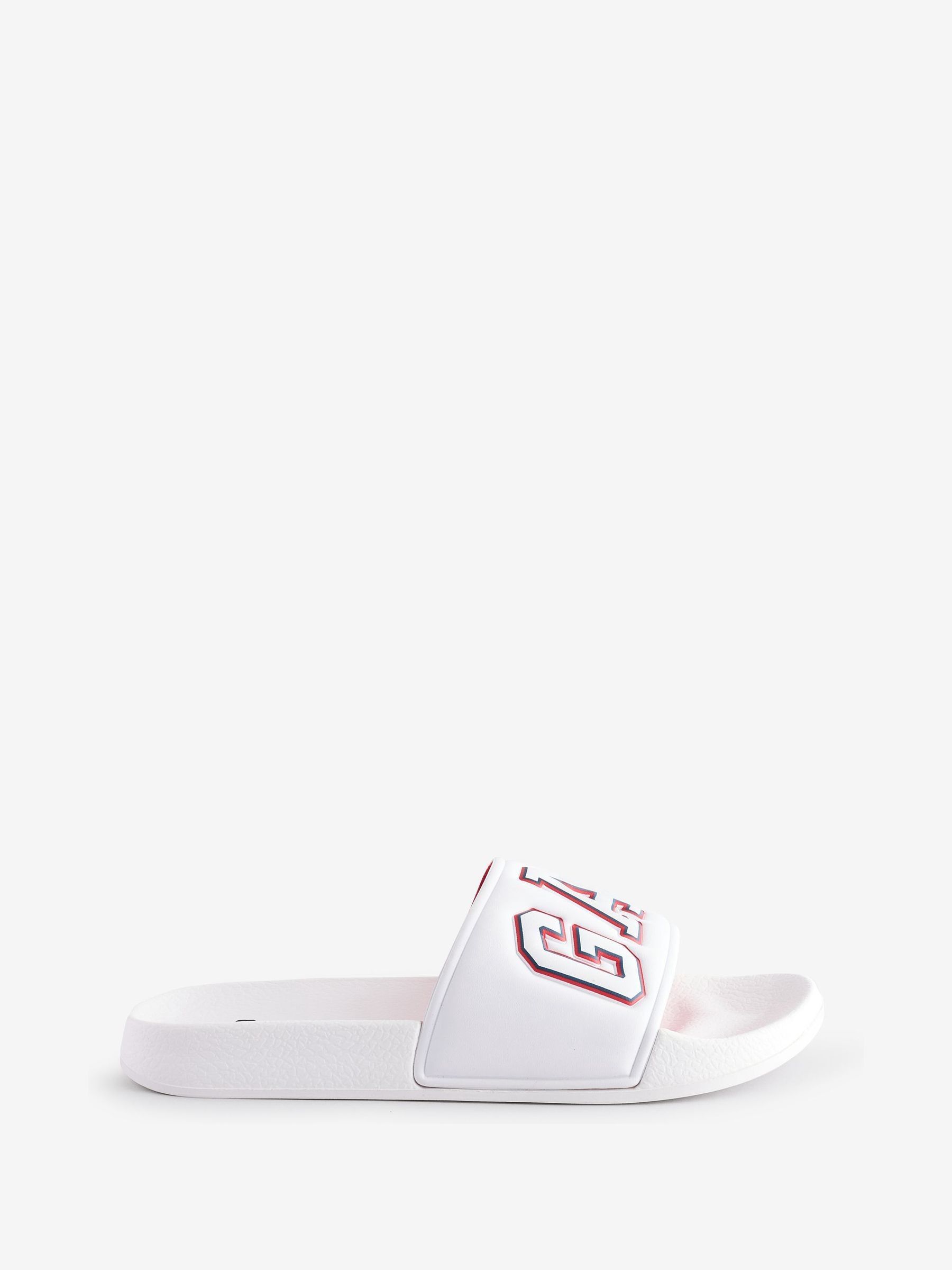 White Austin Logo Sliders - Image 2 of 6