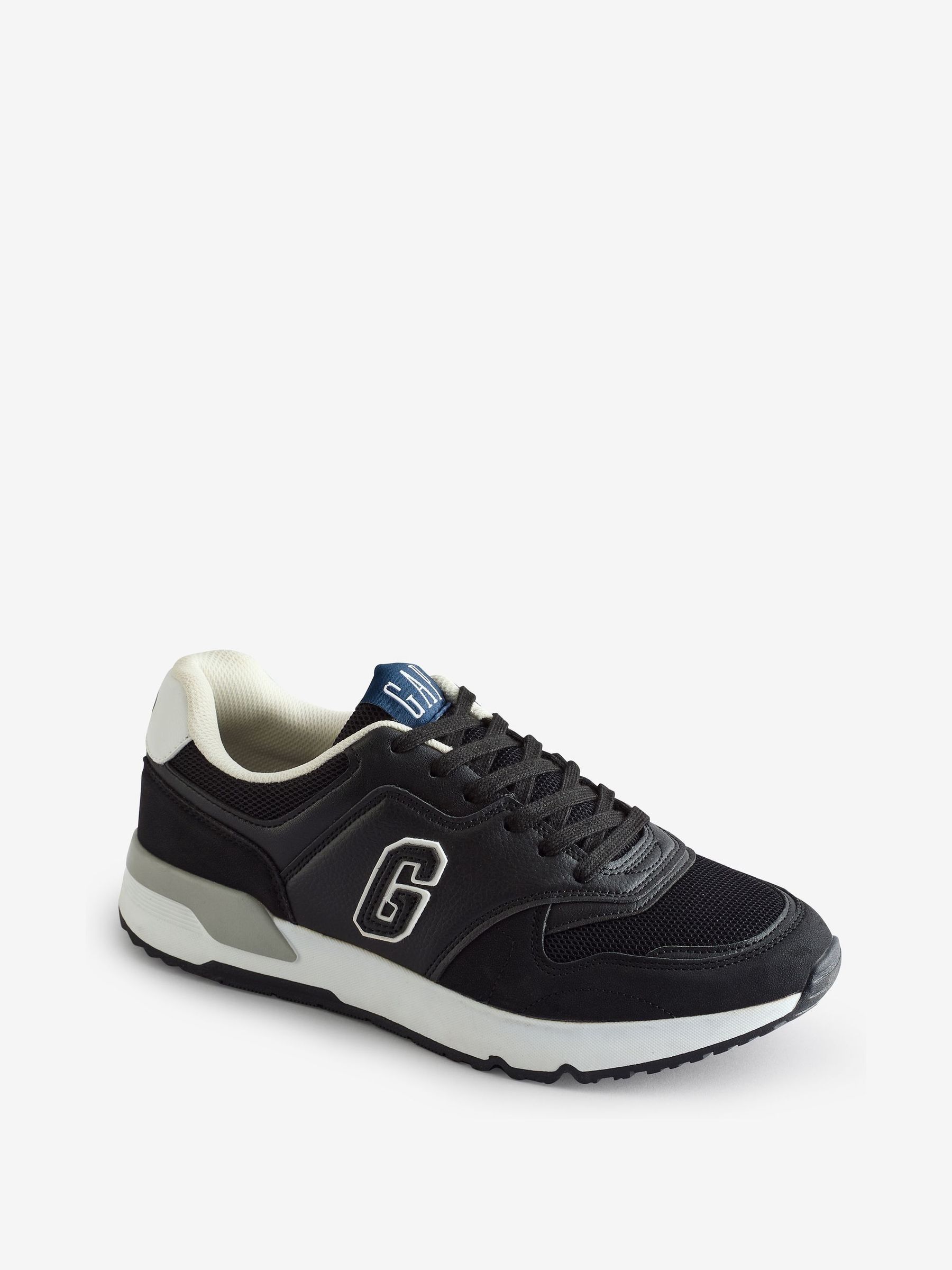 Black Columbus Mesh Runner Trainers - Image 2 of 5