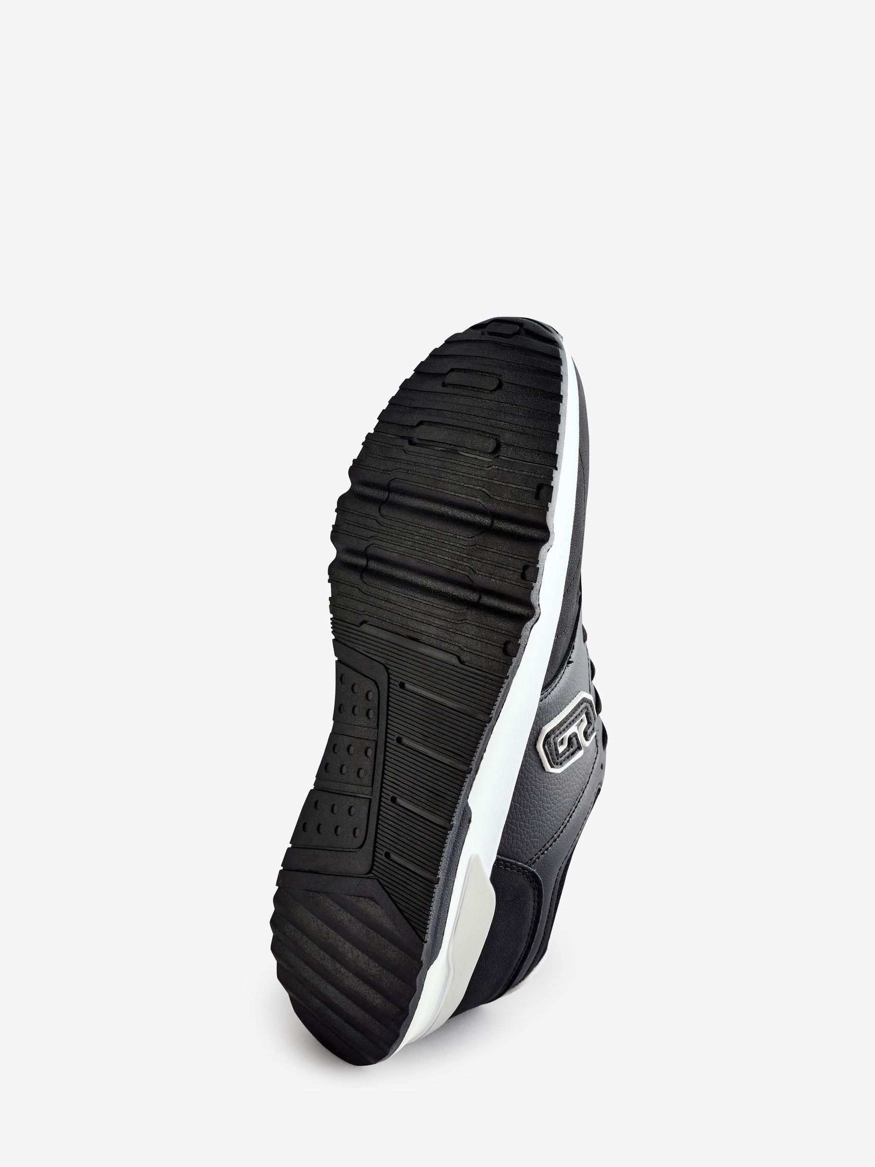 Black Columbus Mesh Runner Trainers - Image 4 of 5