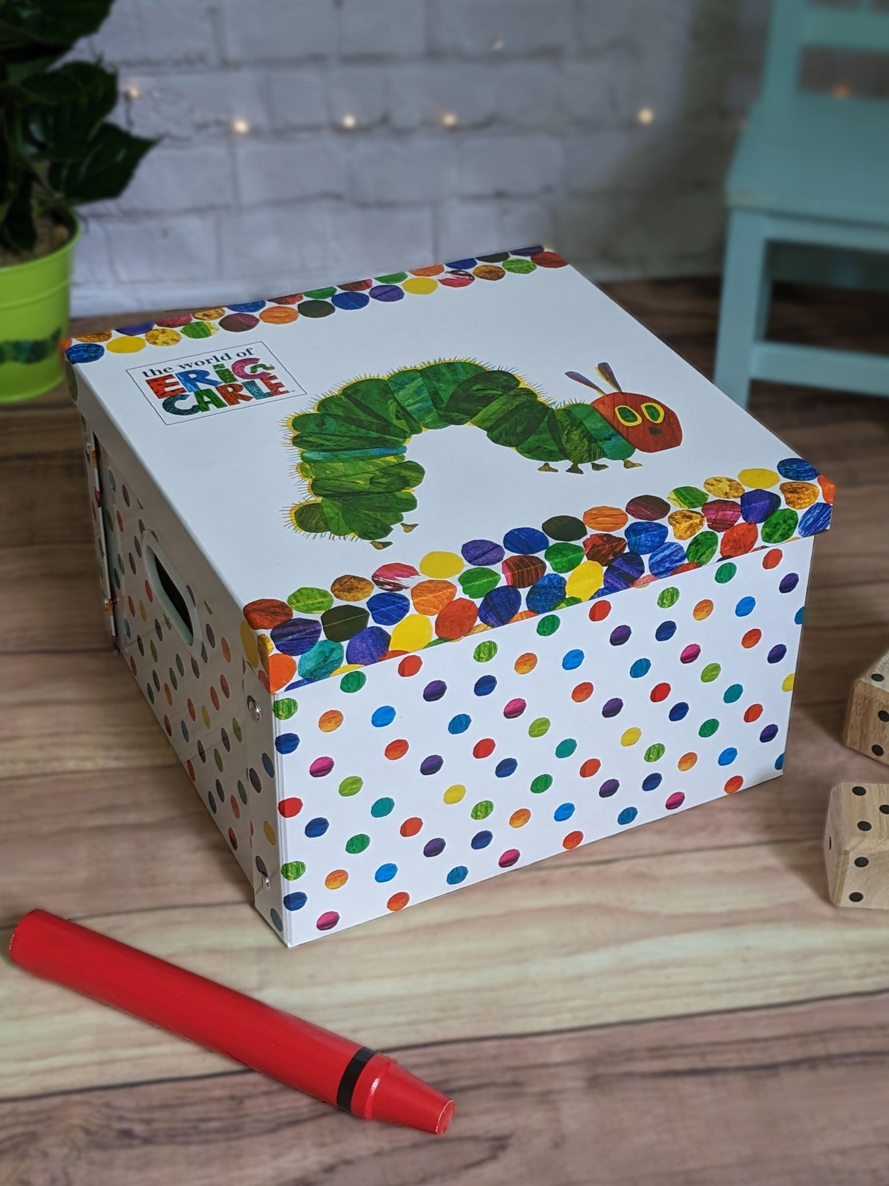 The Very Hungry Caterpillar Collapsible Storage Box - Image 1 of 4