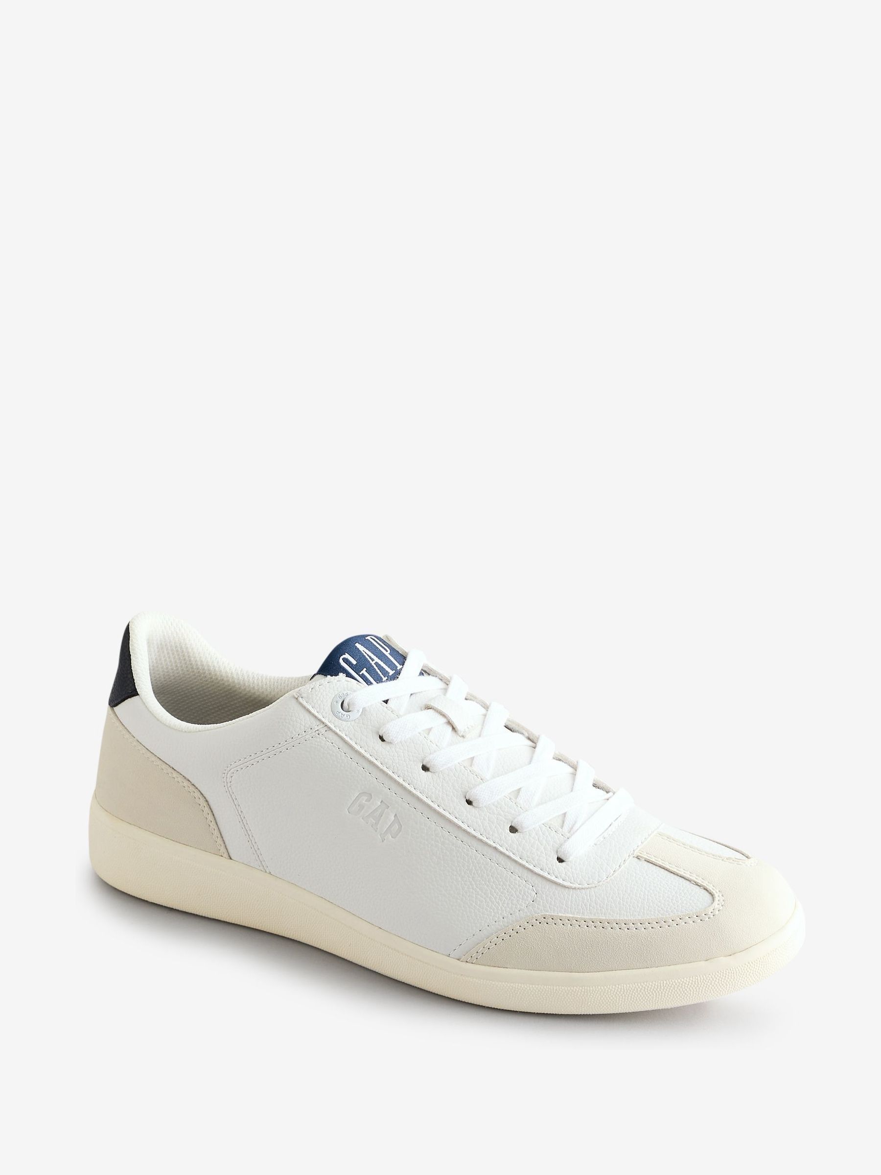 White Seattle Low Top Trainers - Image 2 of 5