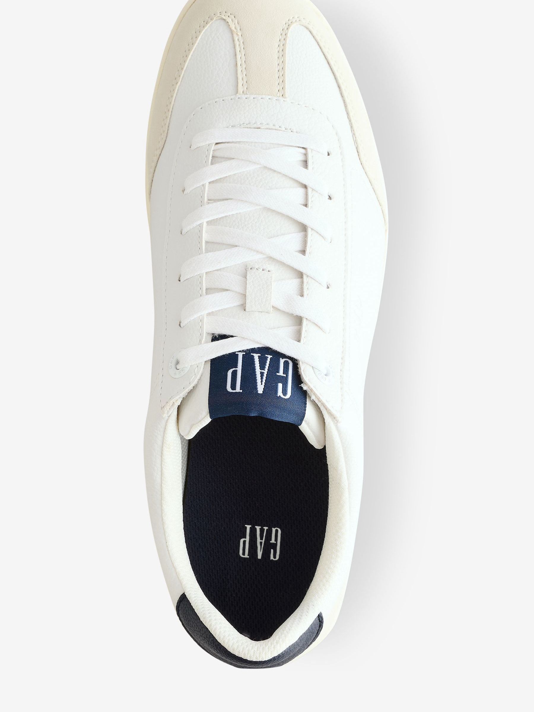 White Seattle Low Top Trainers - Image 3 of 5