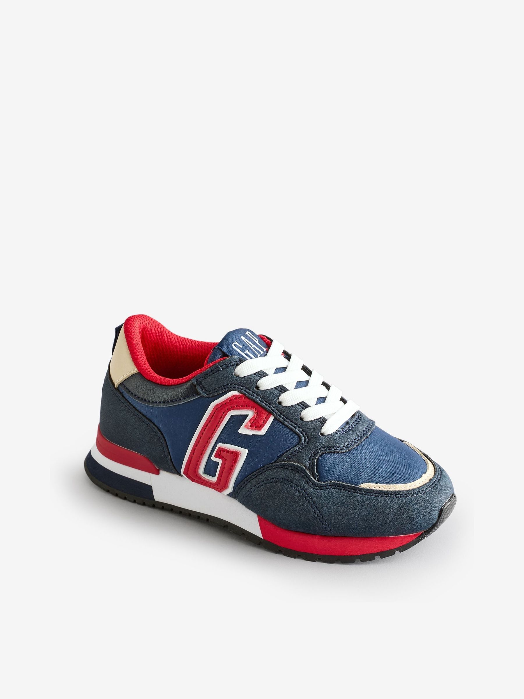 Navy/Blue New York Low Top Trainers - Image 2 of 5