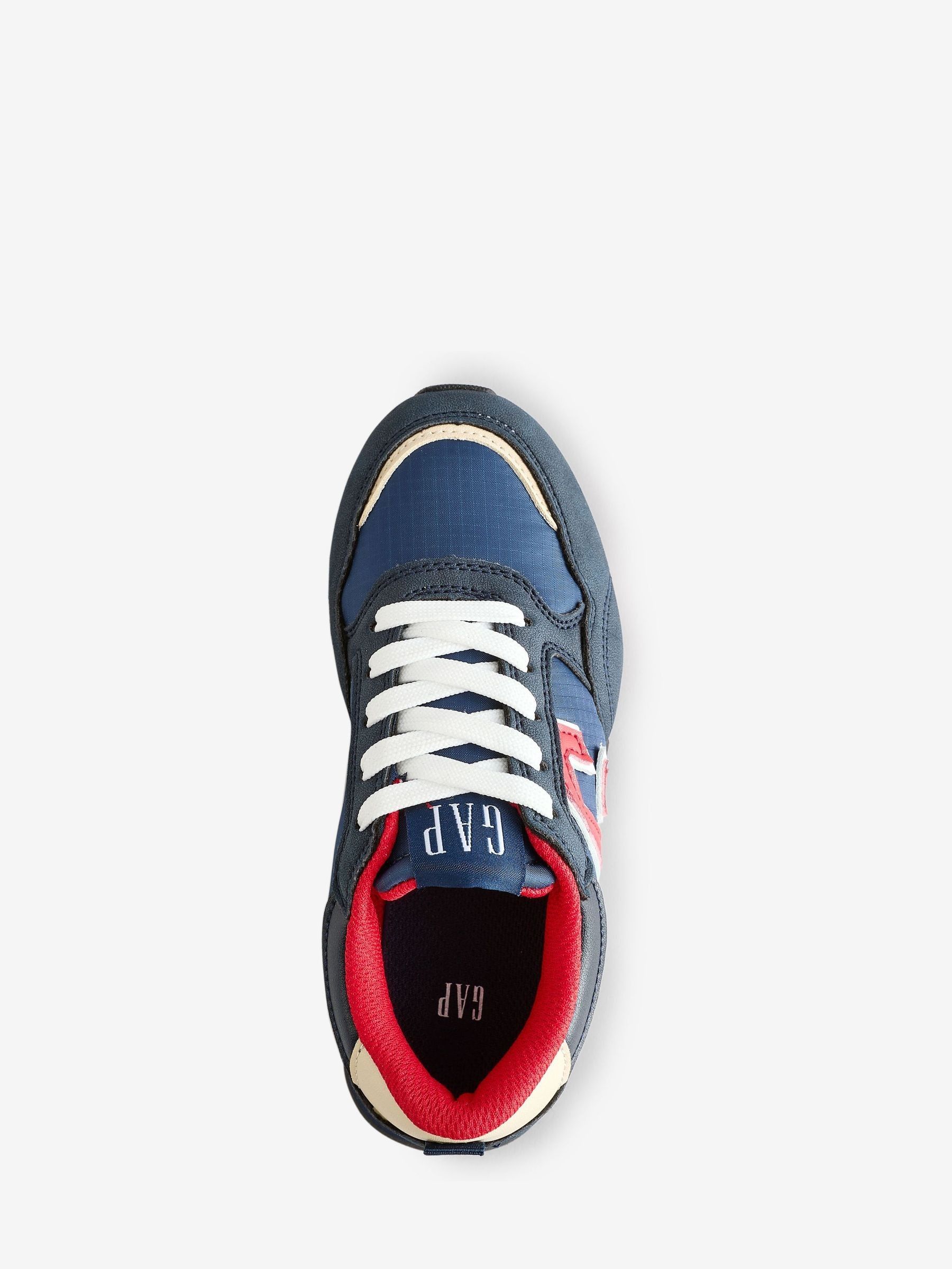 Navy/Blue New York Low Top Trainers - Image 3 of 5