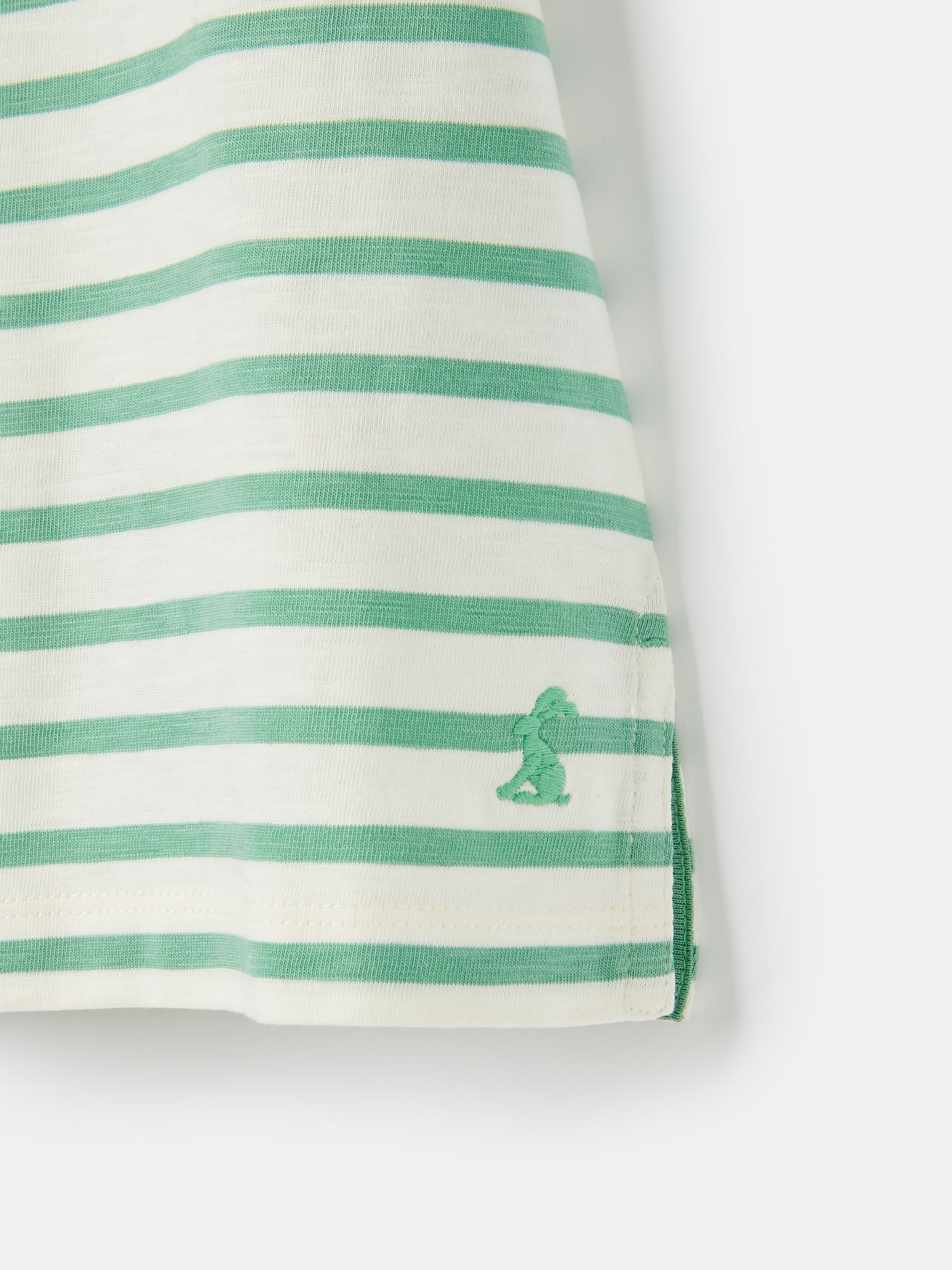 Girls' Betty Green Embroidered Short Sleeve T-Shirt - Image 4 of 4