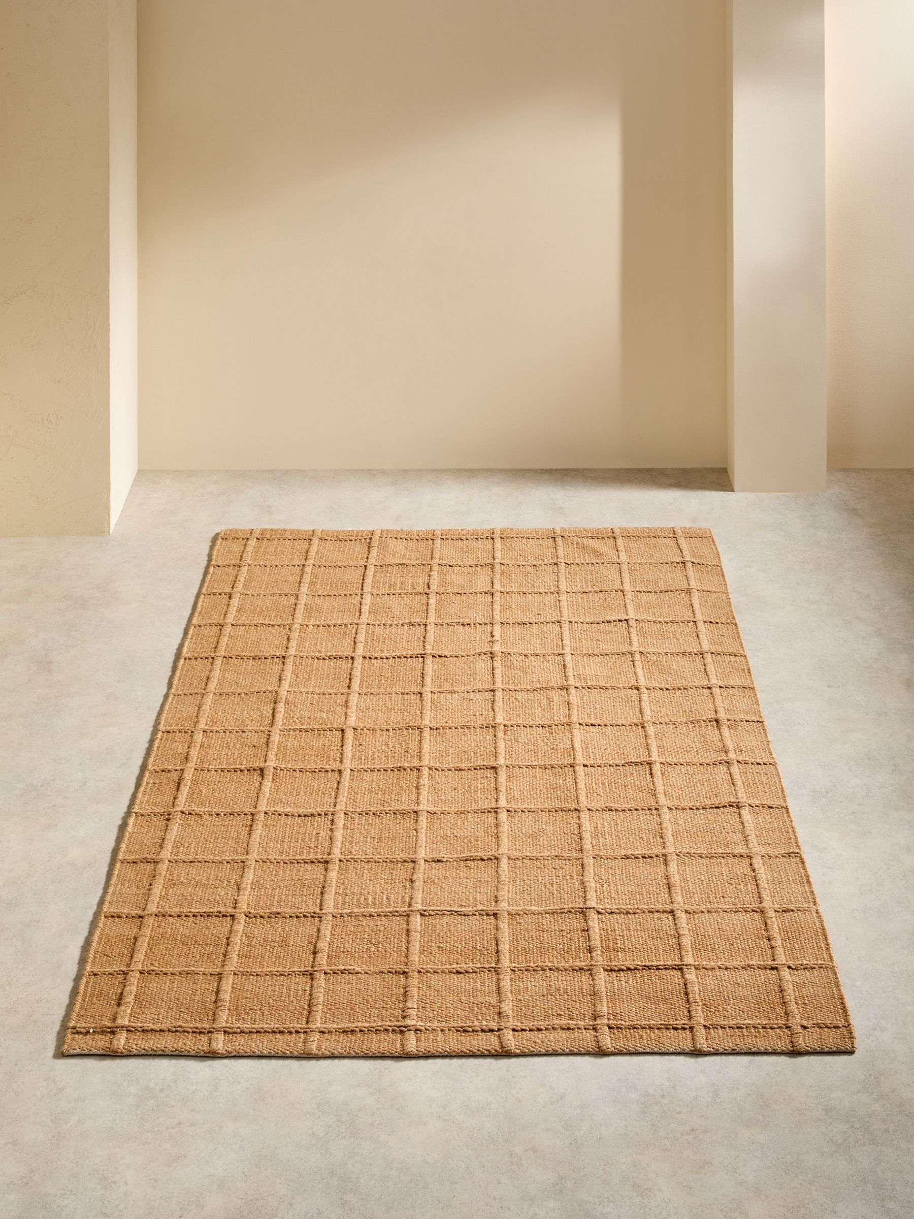 Lennon Woven Jute Rug in Natural - Image 2 of 4
