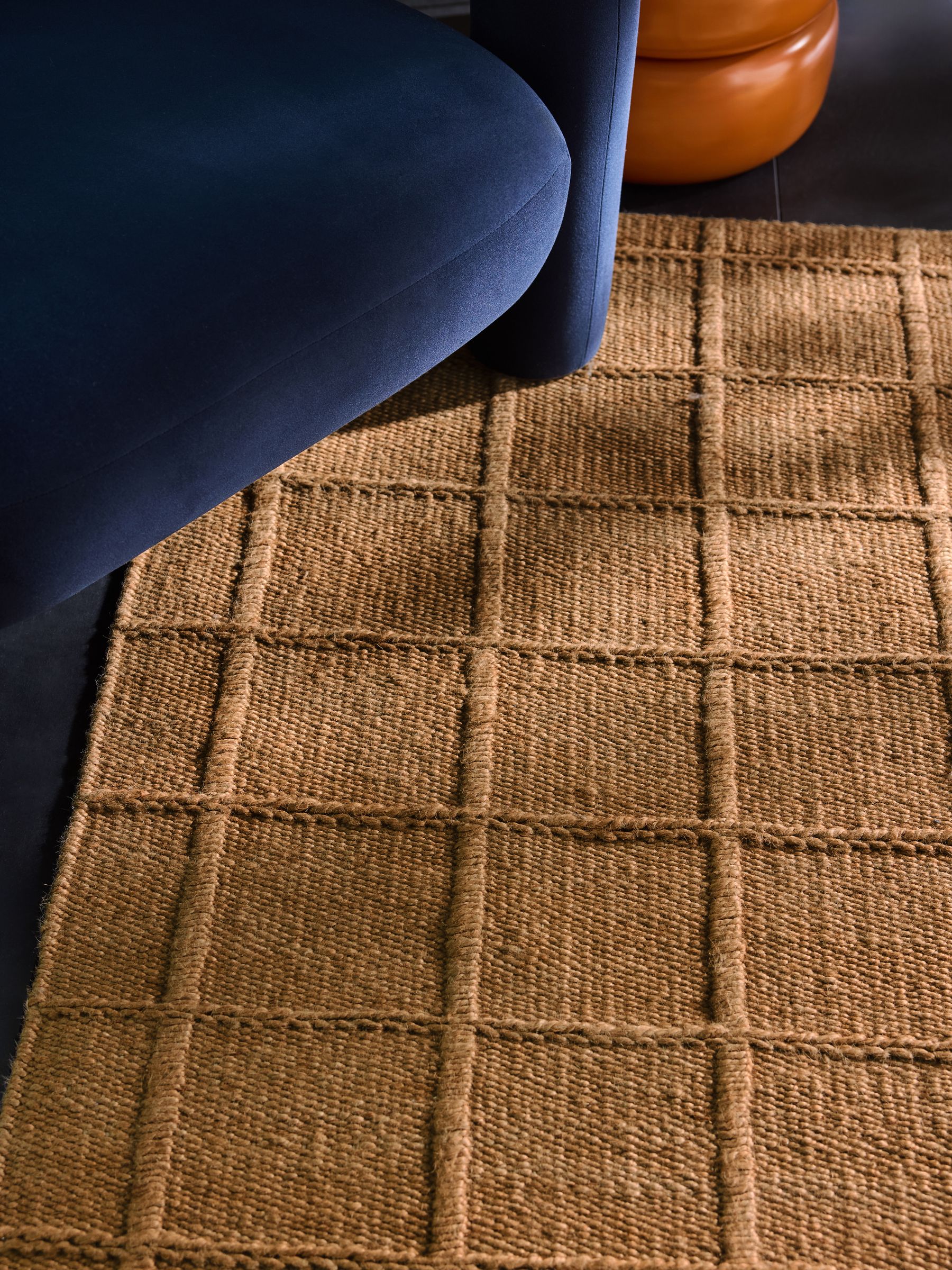 Lennon Woven Jute Rug in Natural - Image 3 of 4