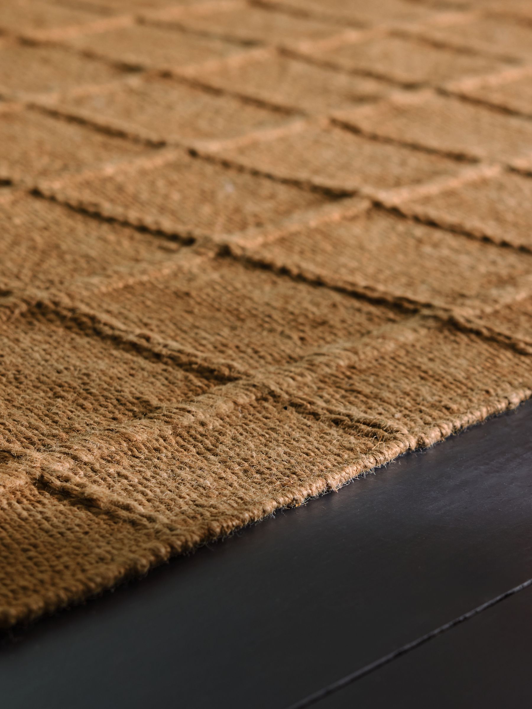 Lennon Woven Jute Rug in Natural - Image 4 of 4