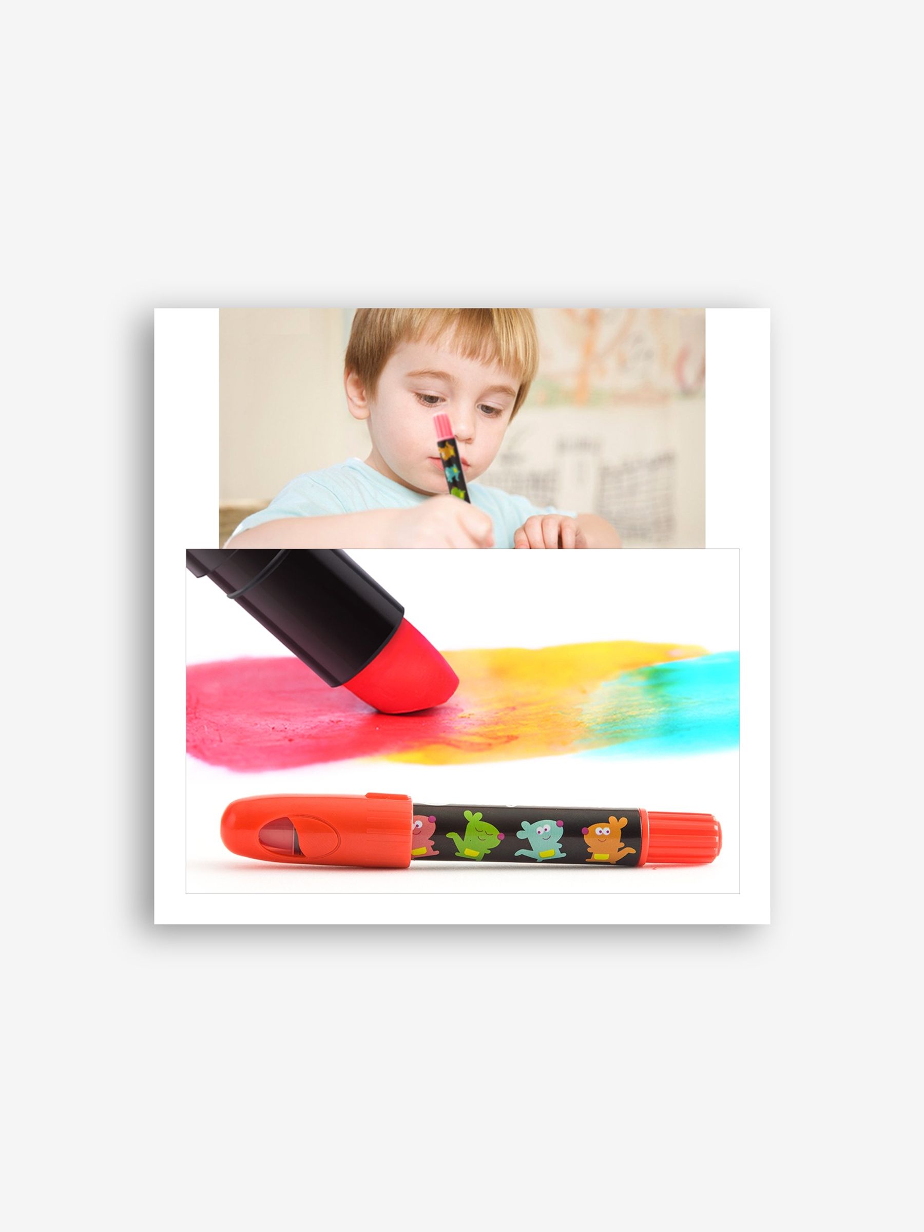 Jar Melo Baby Roo Silky Washable Crayons 24 Colours - Image 4 of 4