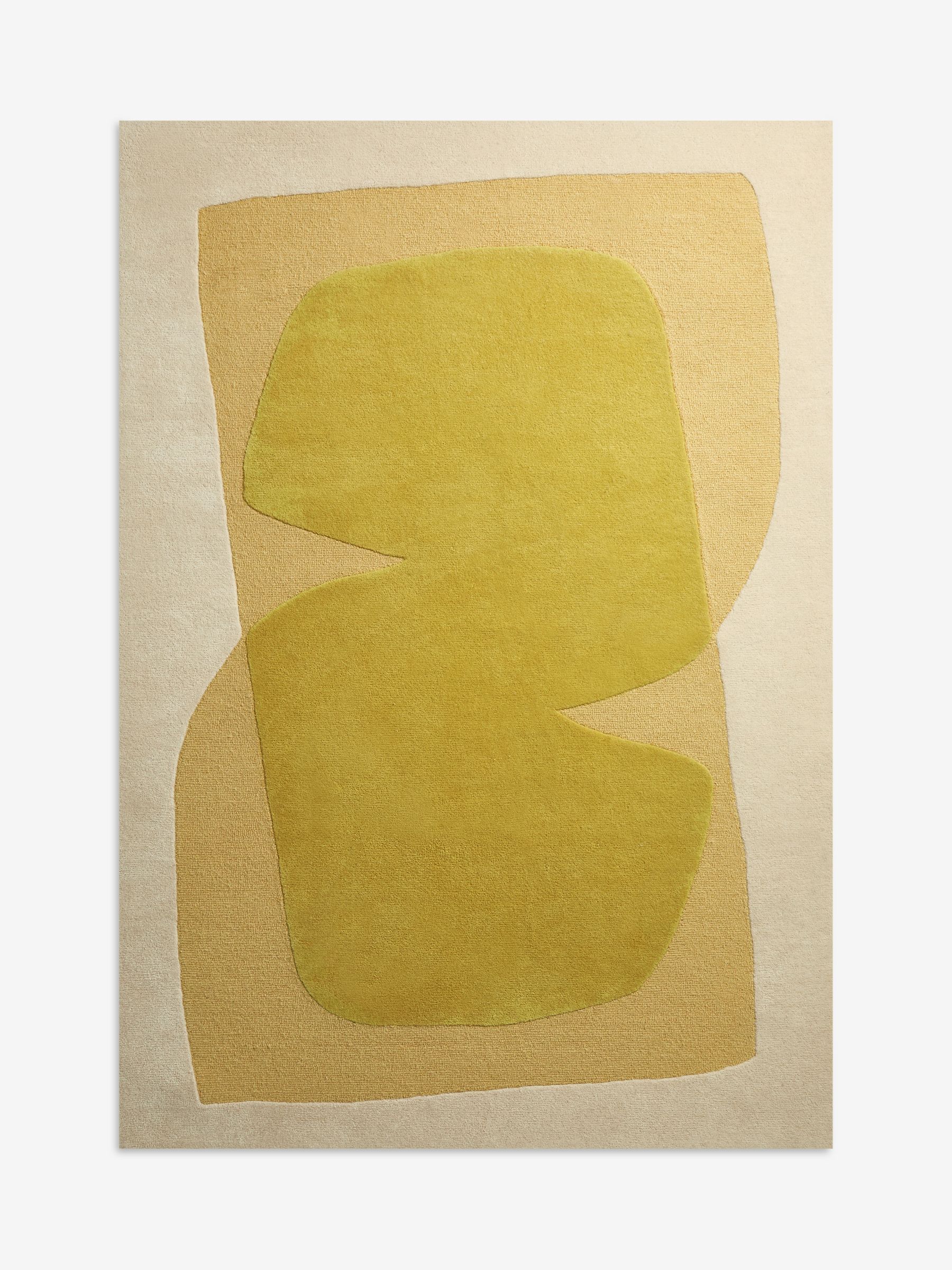 Kinney Wool Rug in Yellow - Image 6 of 6