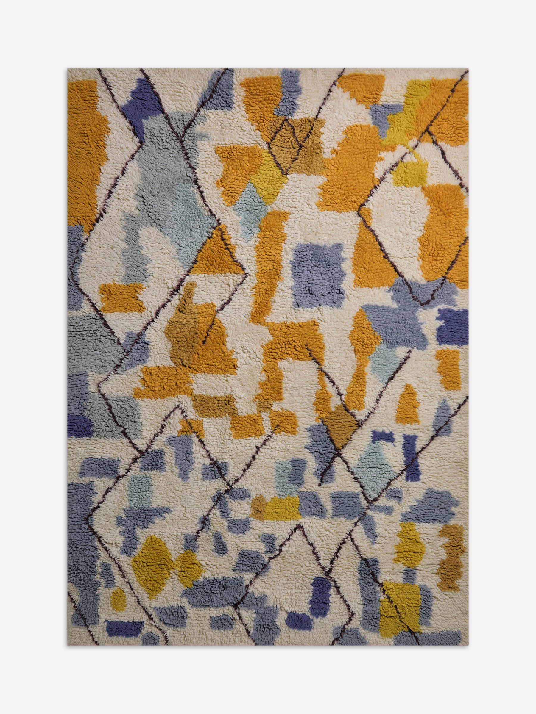Simone Wool Berber Rug in Multi - Image 6 of 6
