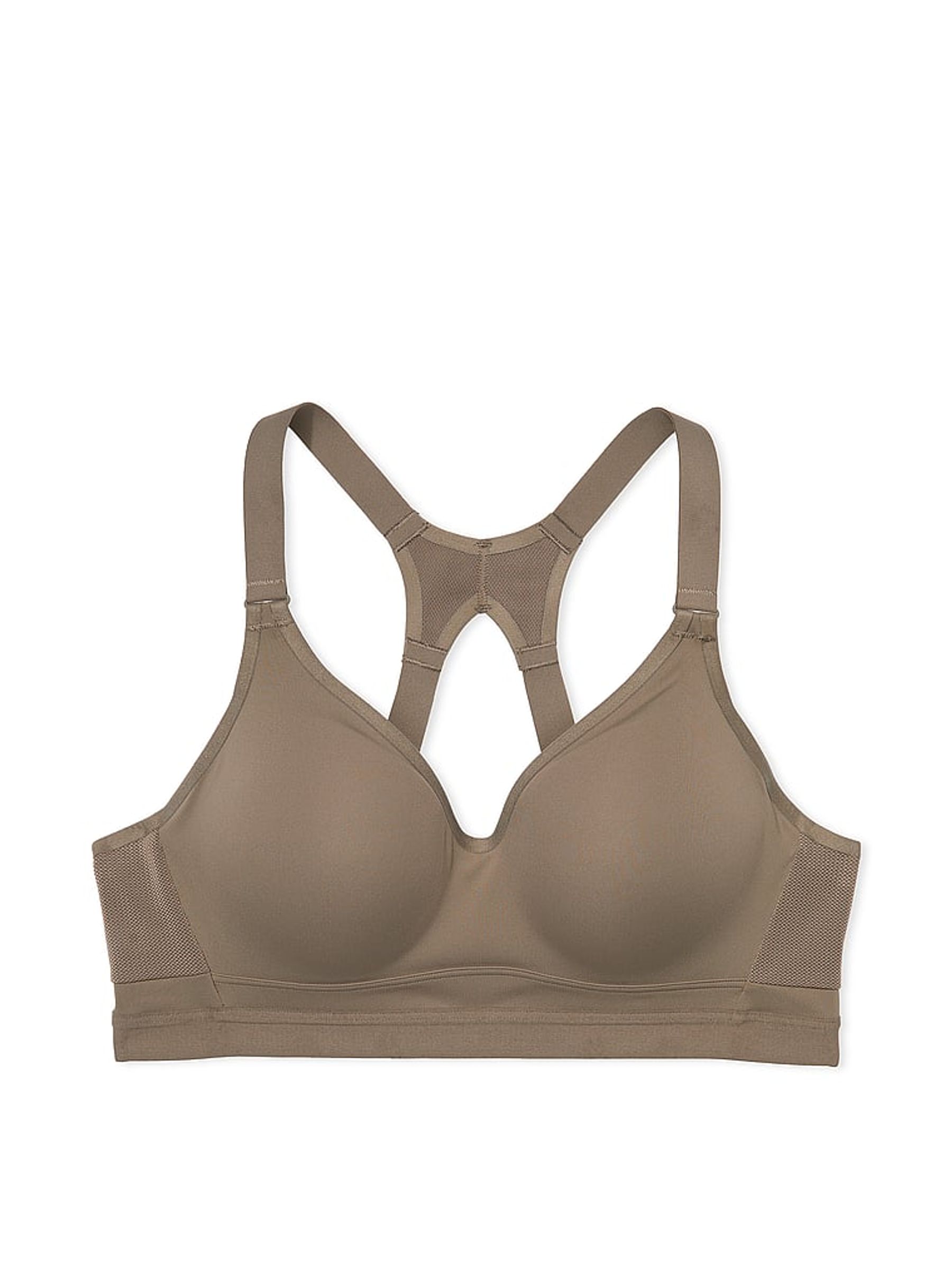 Terra Olive Green Incredible Plunge High Impact Sports Bra - Image 3 of 3