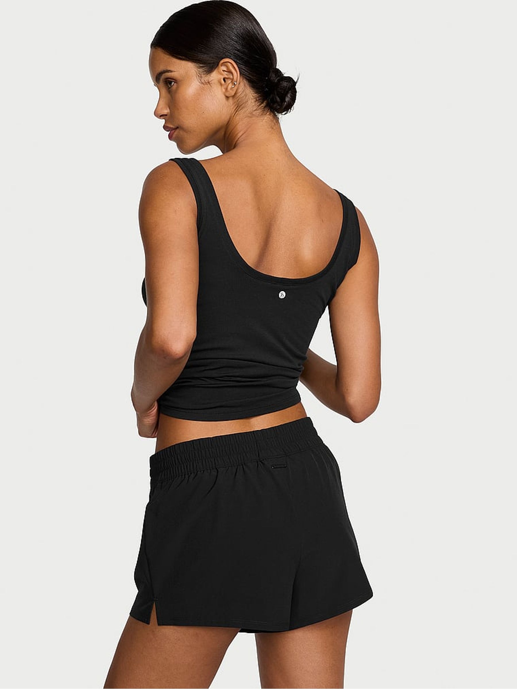 Black Running Shorts - Image 2 of 3