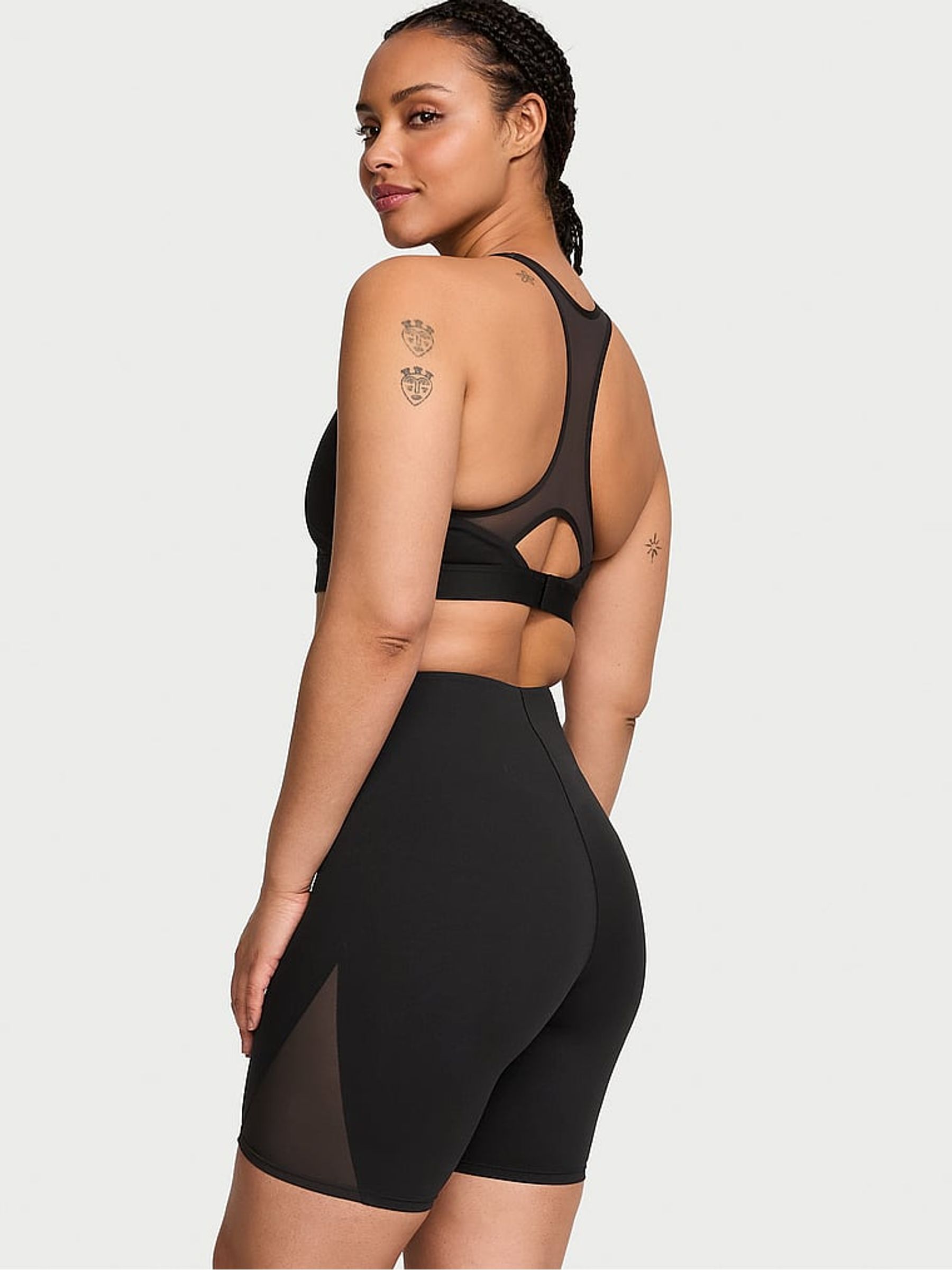 Pure Black VS Elevate Corset 3 Cycling Shorts - Image 2 of 3