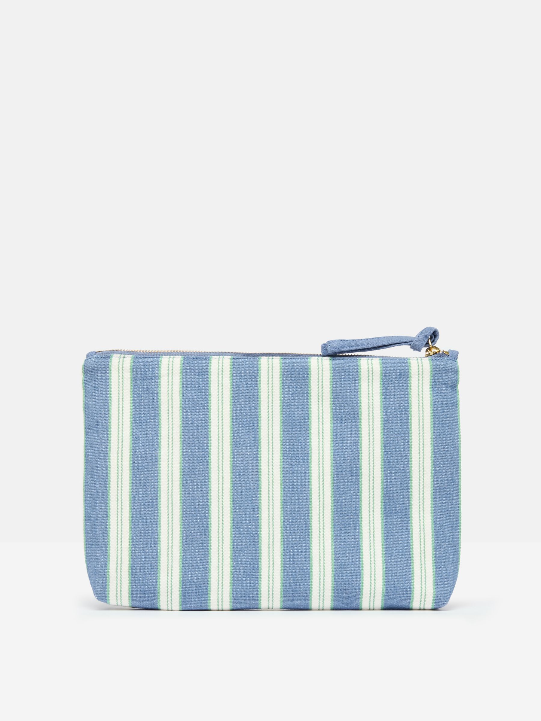 Carrywell Blue & White Striped Zip Pouch - Image 4 of 4