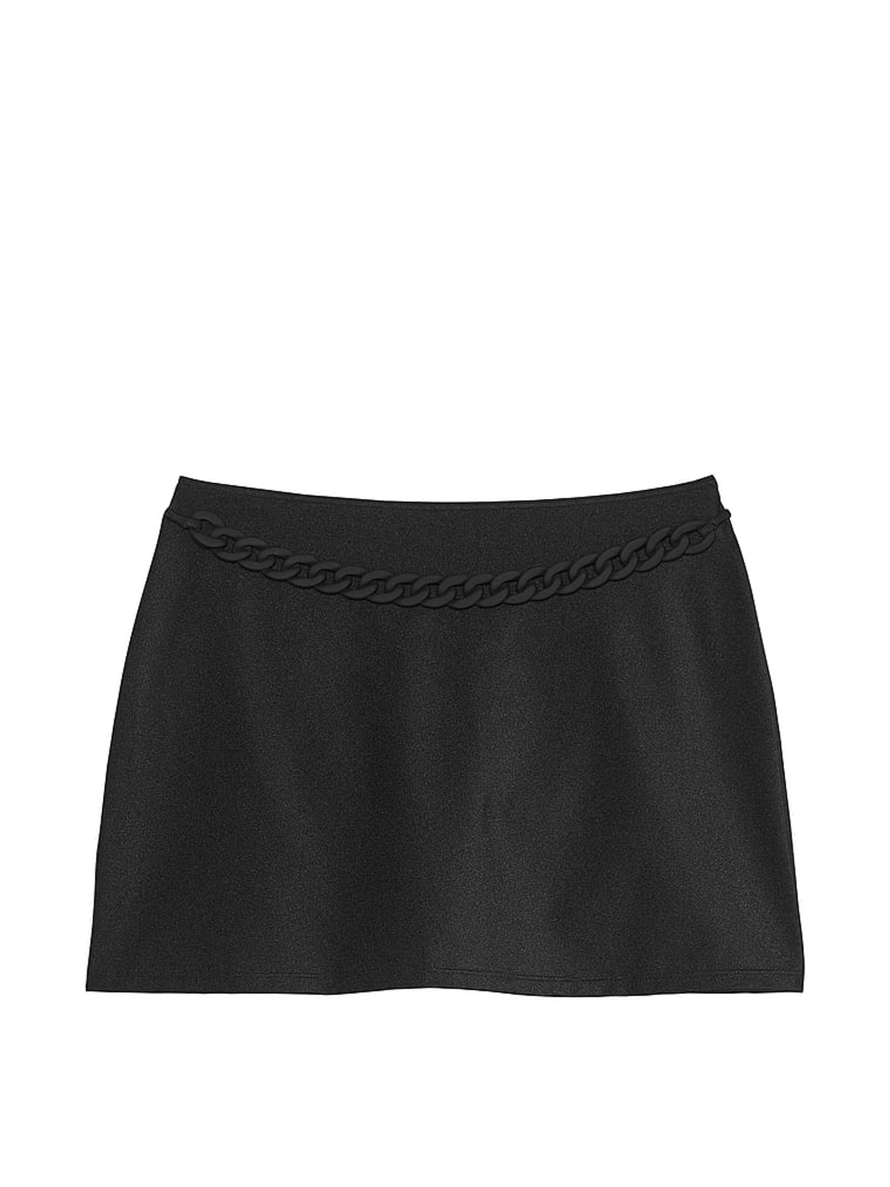 Nero Black Swim Chain Mini Skirt - Image 3 of 4