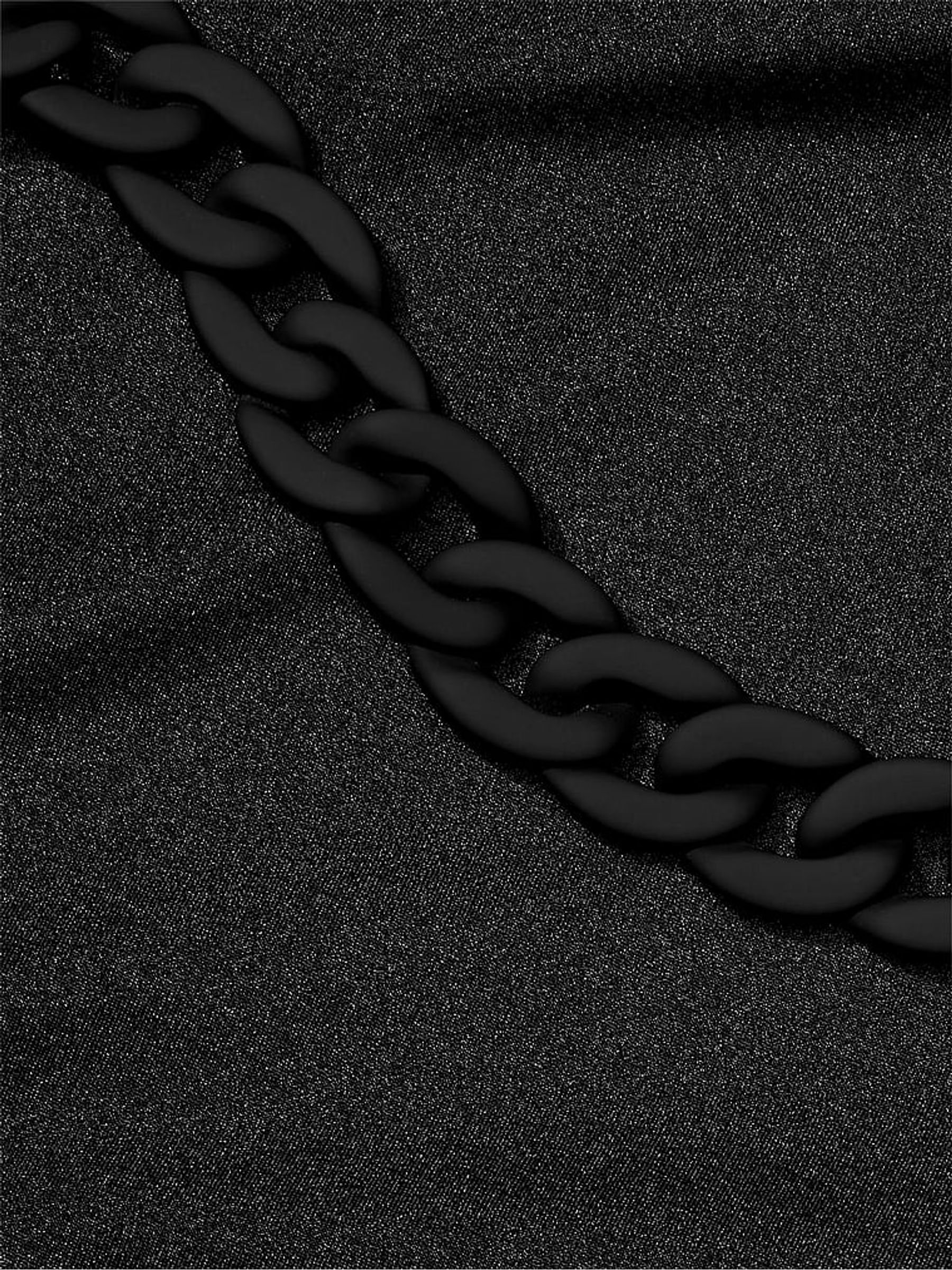 Nero Black Swim Chain Mini Skirt - Image 4 of 4